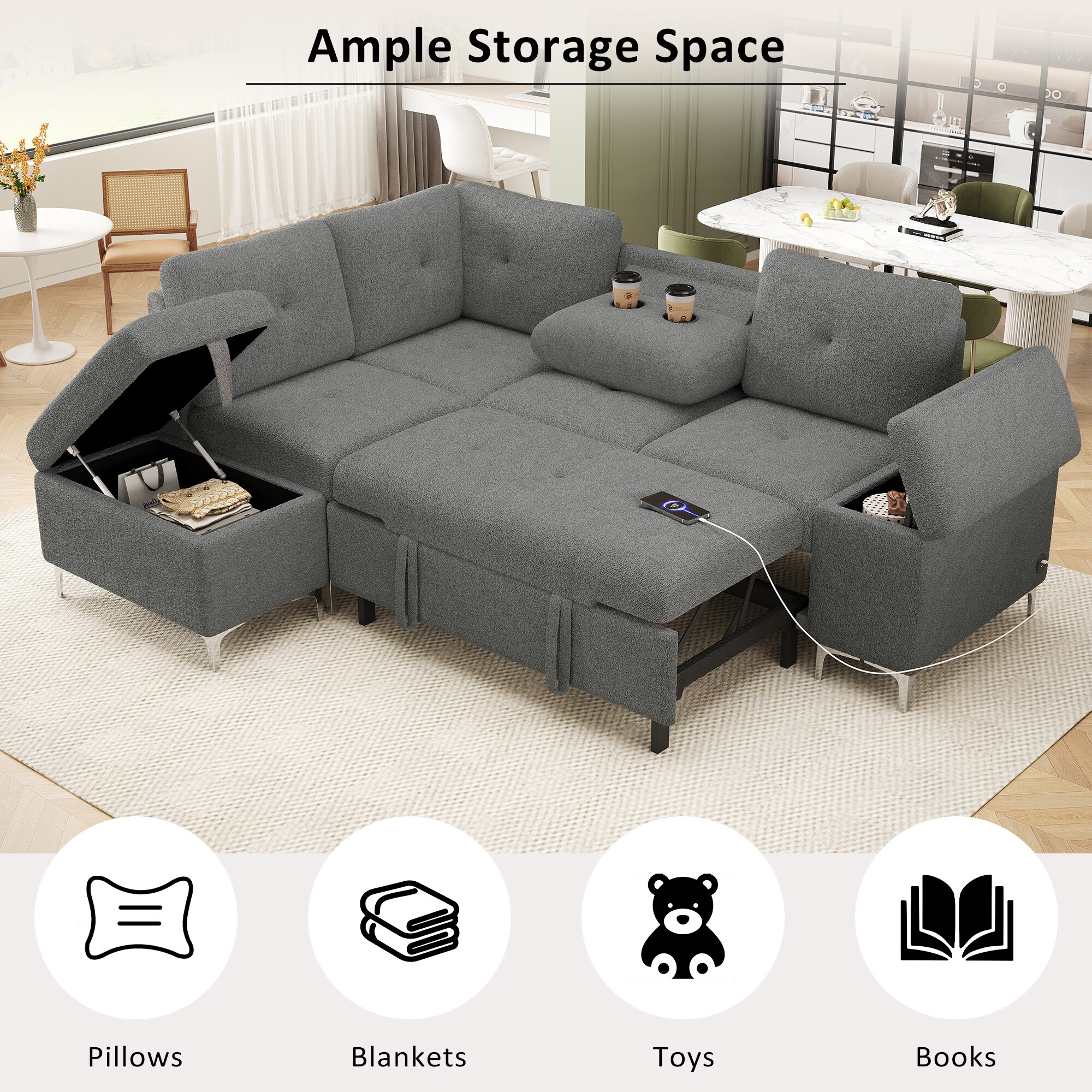 ModernLuxe N719S001830E Sofas-Loveseats - View #4