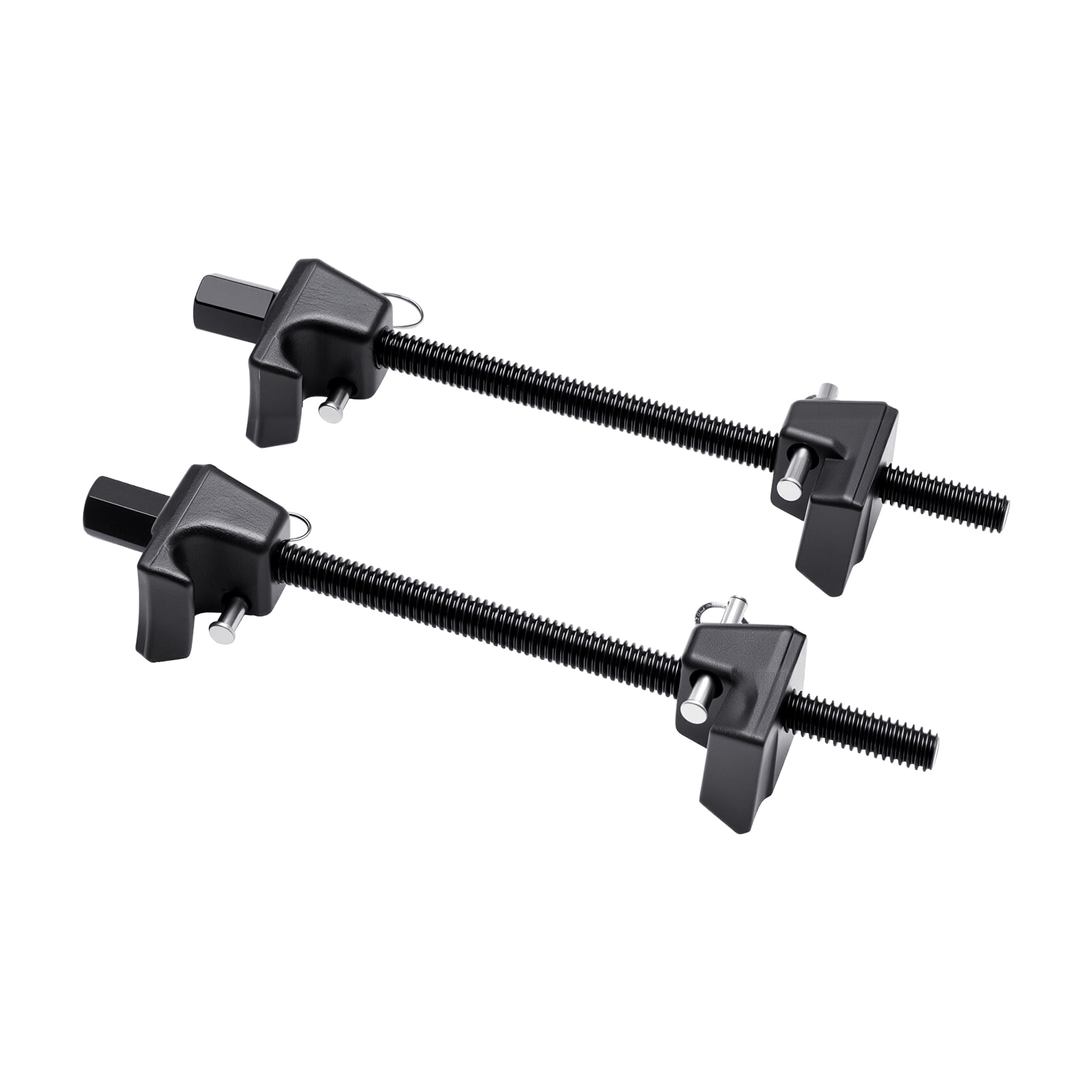 VEVOR Strut Spring Compressor 2 Pack Heavy Duty Coil Spring Compressor Tool with 10.4 Inches(256 mm) Range Compatible with 0.86 inches(22 mm) Hex Sockets Fit for Car Truck Motorcycle Black