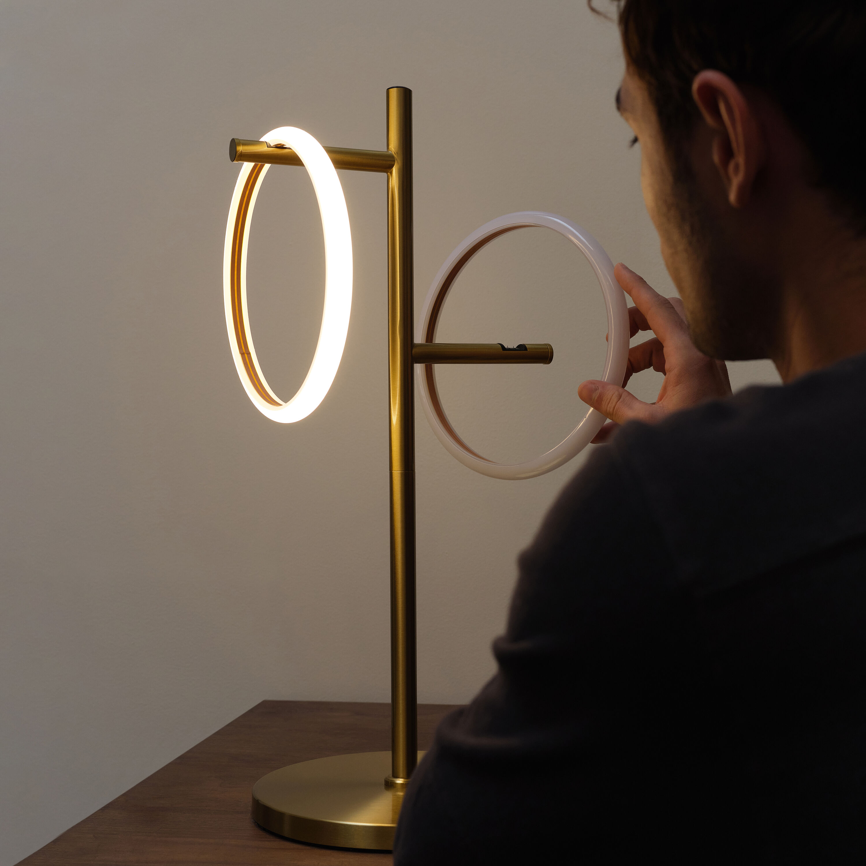 Brightech TL-SATRN-BRS Table-Lamps - View #2