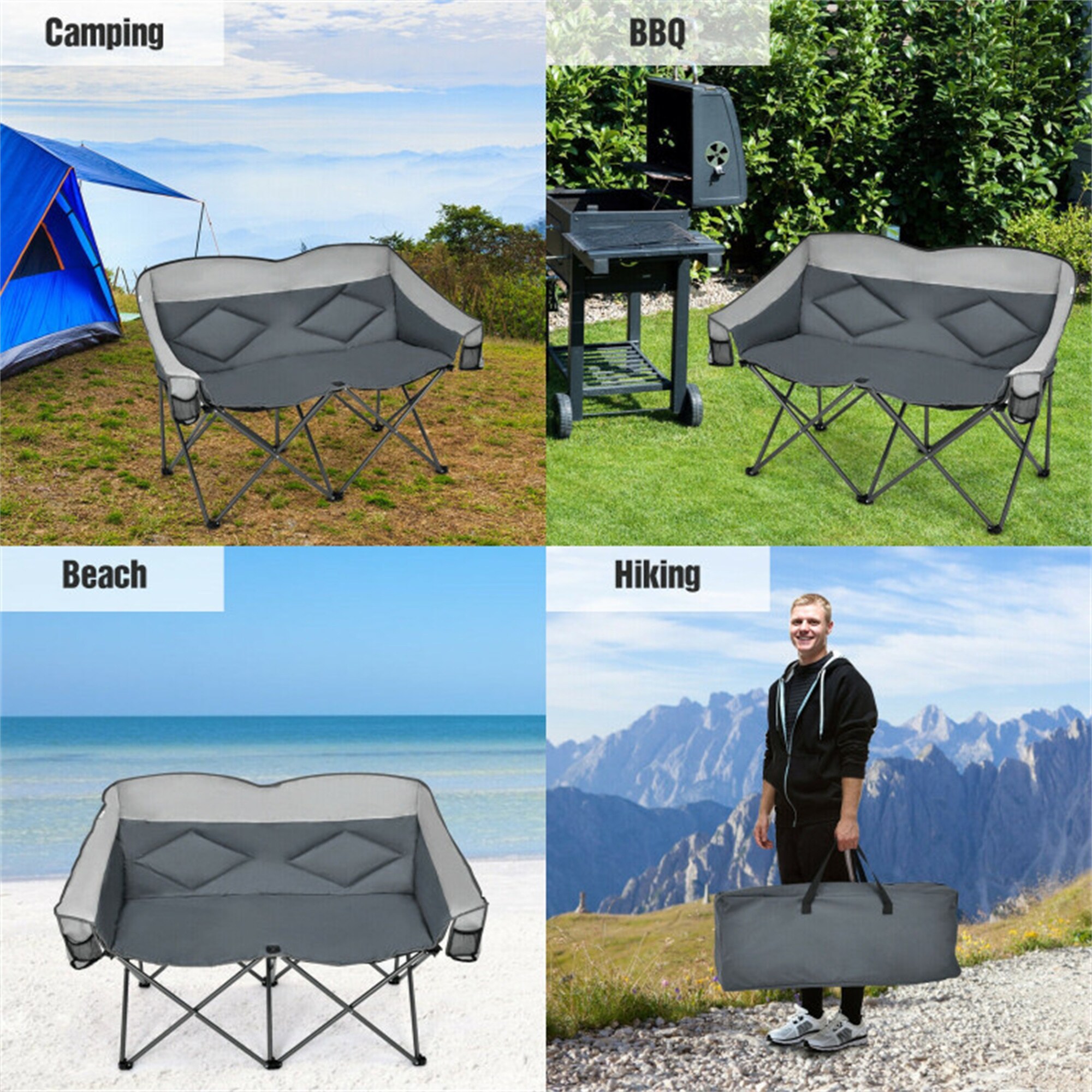 BABOOM BOM-70772GR-CO Beach-Camping-Chairs - View #11