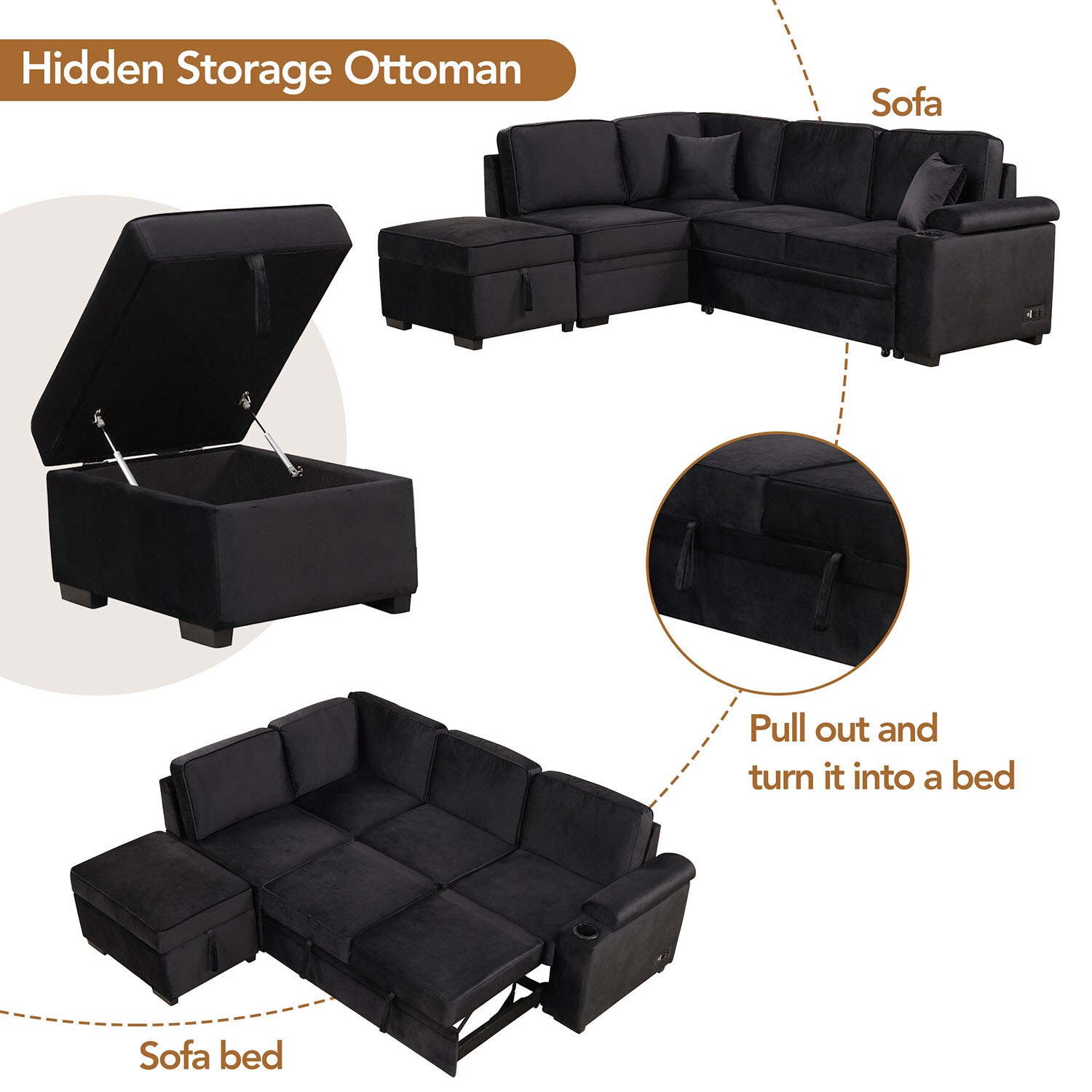 GZMR GZ-GN3072R Sofas-Loveseats - View #5