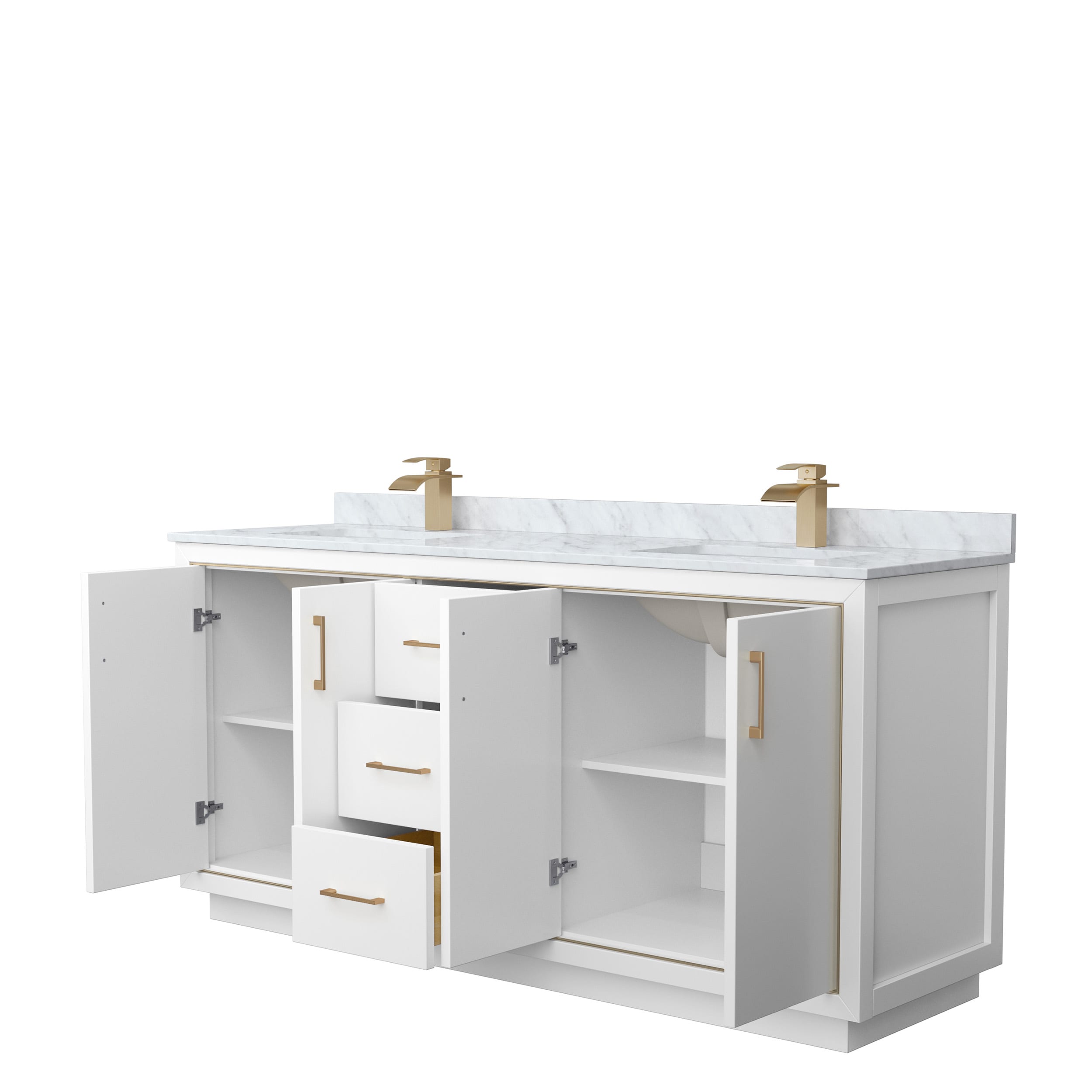 Wyndham Collection WCF111172DWZCMUNSMXX Bath-Vanity-Combo - View #2