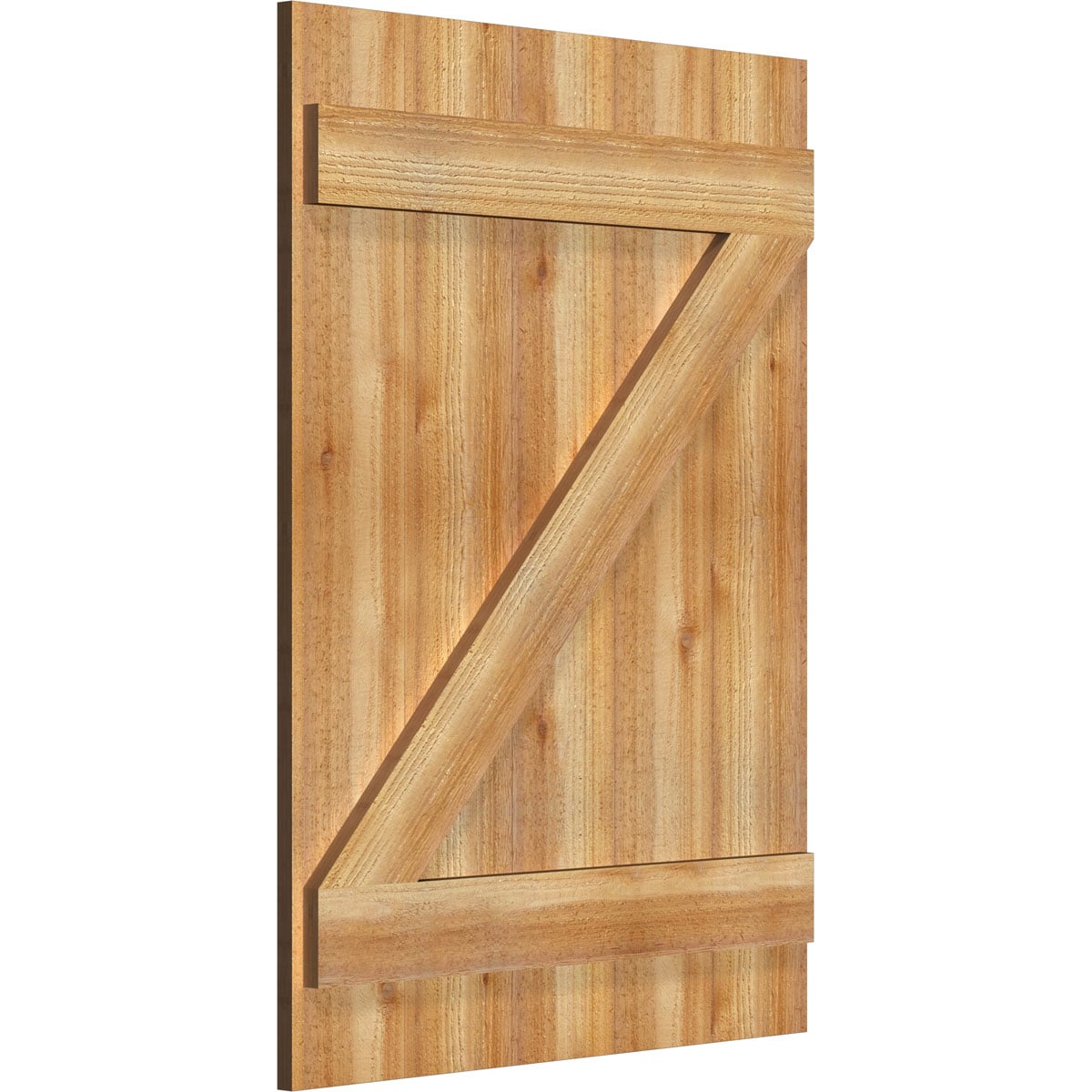 Ekena Millwork RBJ06Z26X037RWR Exterior-Shutters - View #2