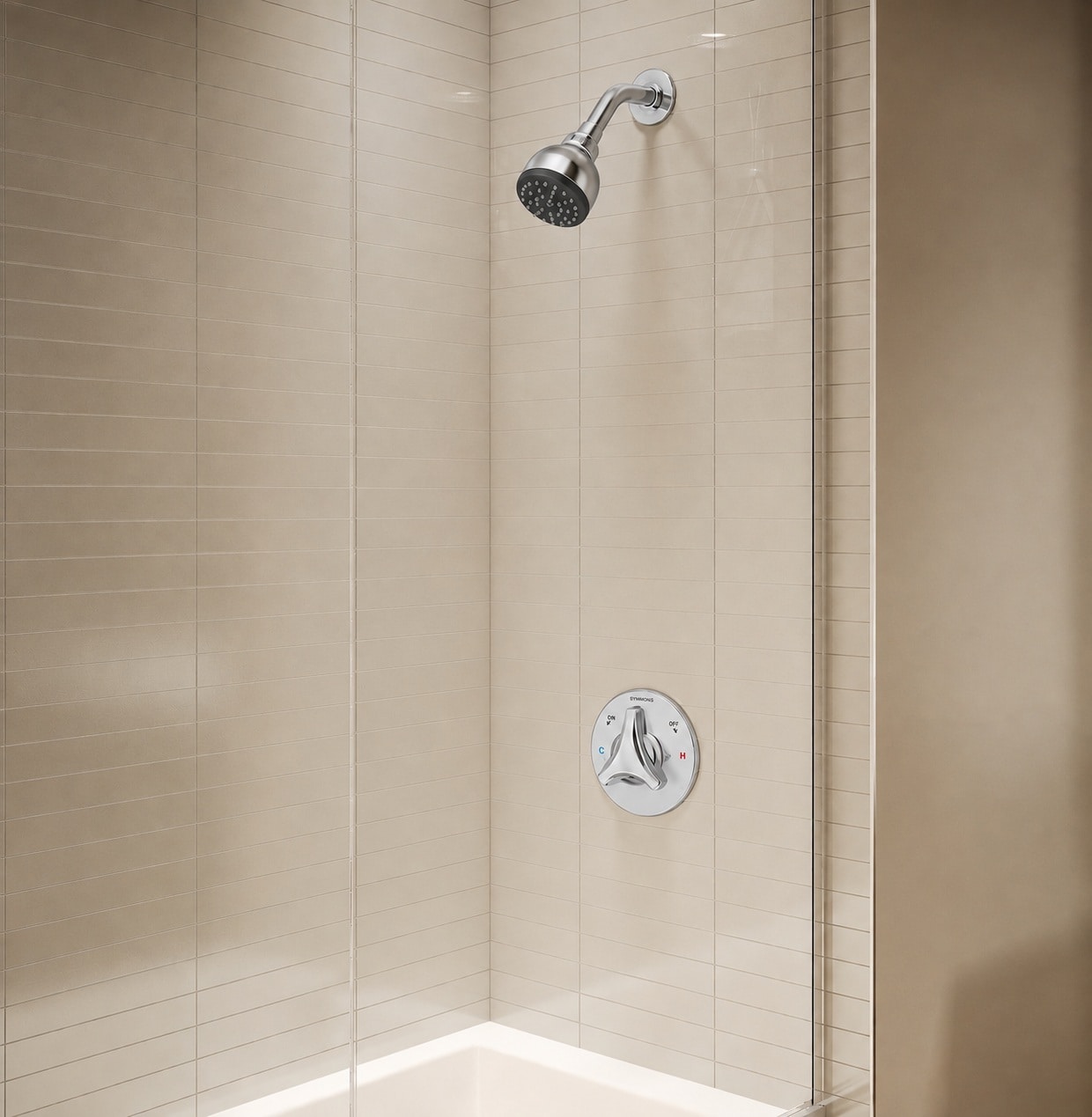 Symmons 9601-P-1.5-TRM Tub-Shower-Faucets - View #5