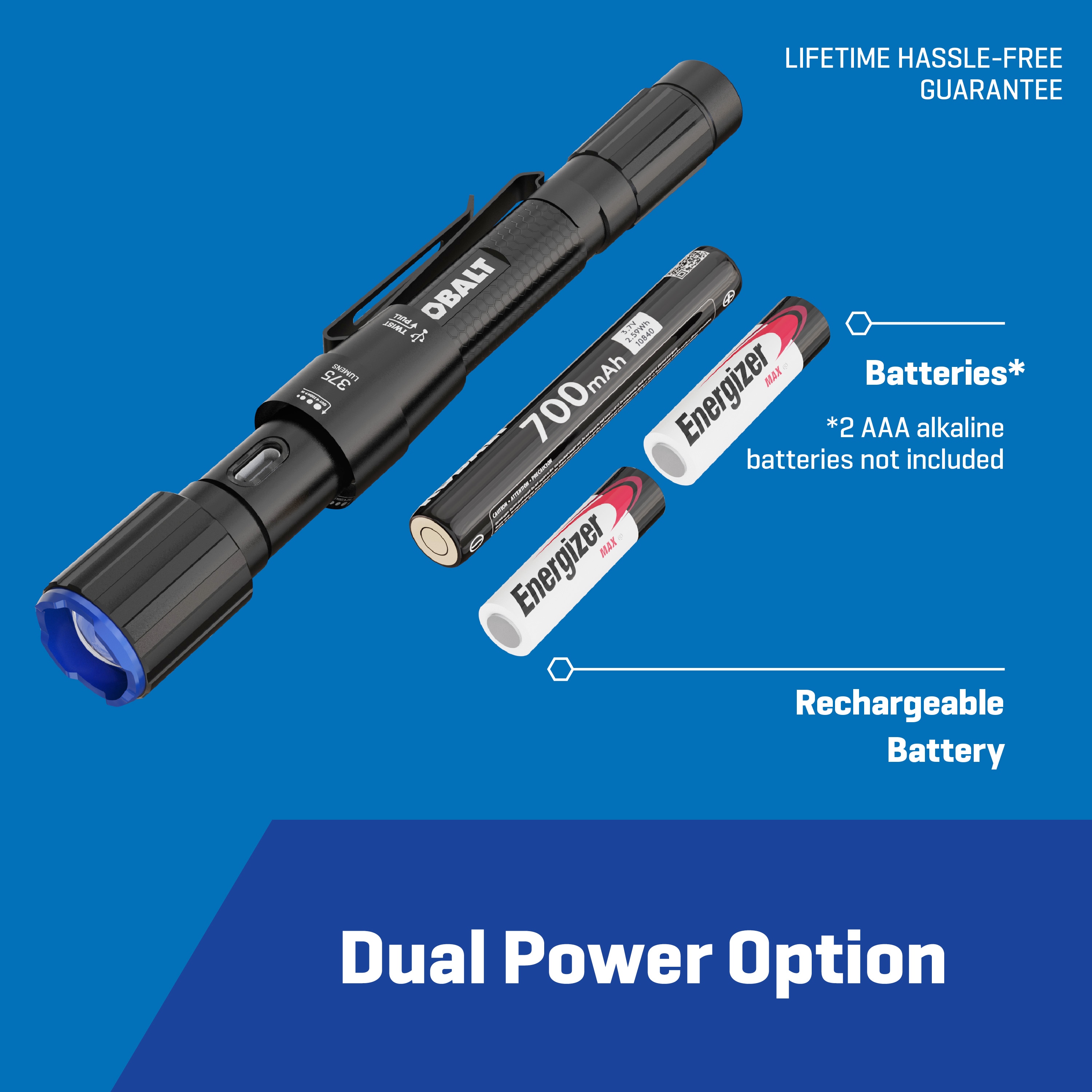 Kobalt KF375DP flashlights - View #3