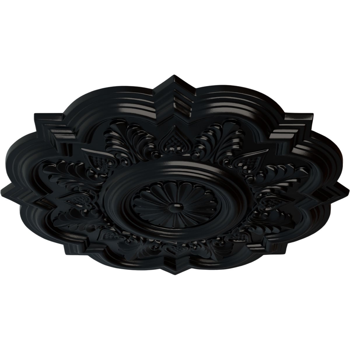 Ekena Millwork CM20DRBLF Ceiling-Medallions - View #2