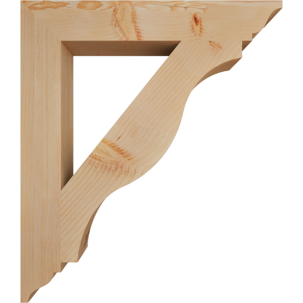 Ekena Millwork BKT04X26X30FST01SDF Exterior-Brackets-Braces - View #3