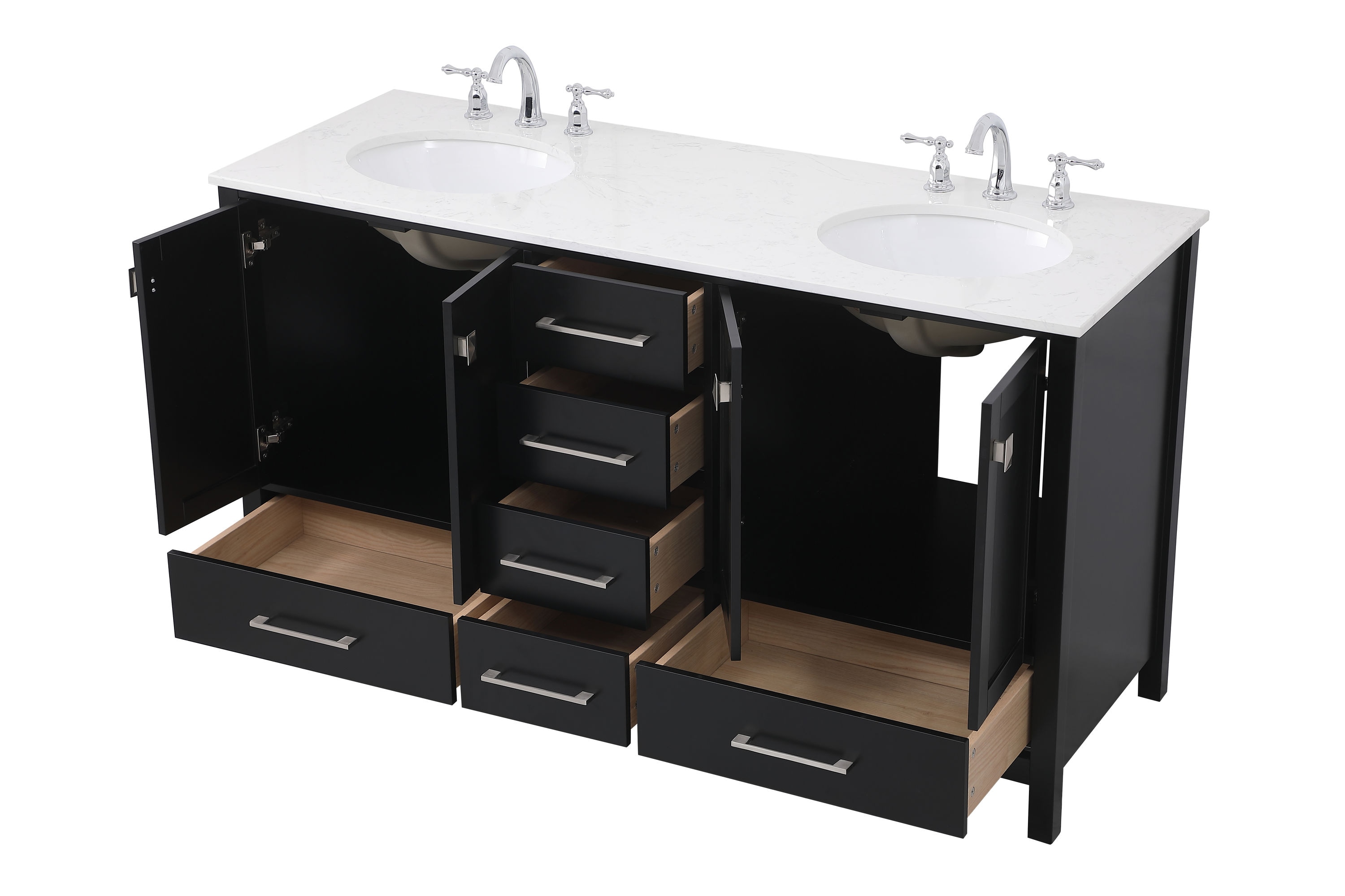 Elegant Decor FI56460DBK Bath-Vanity-Combo - View #5
