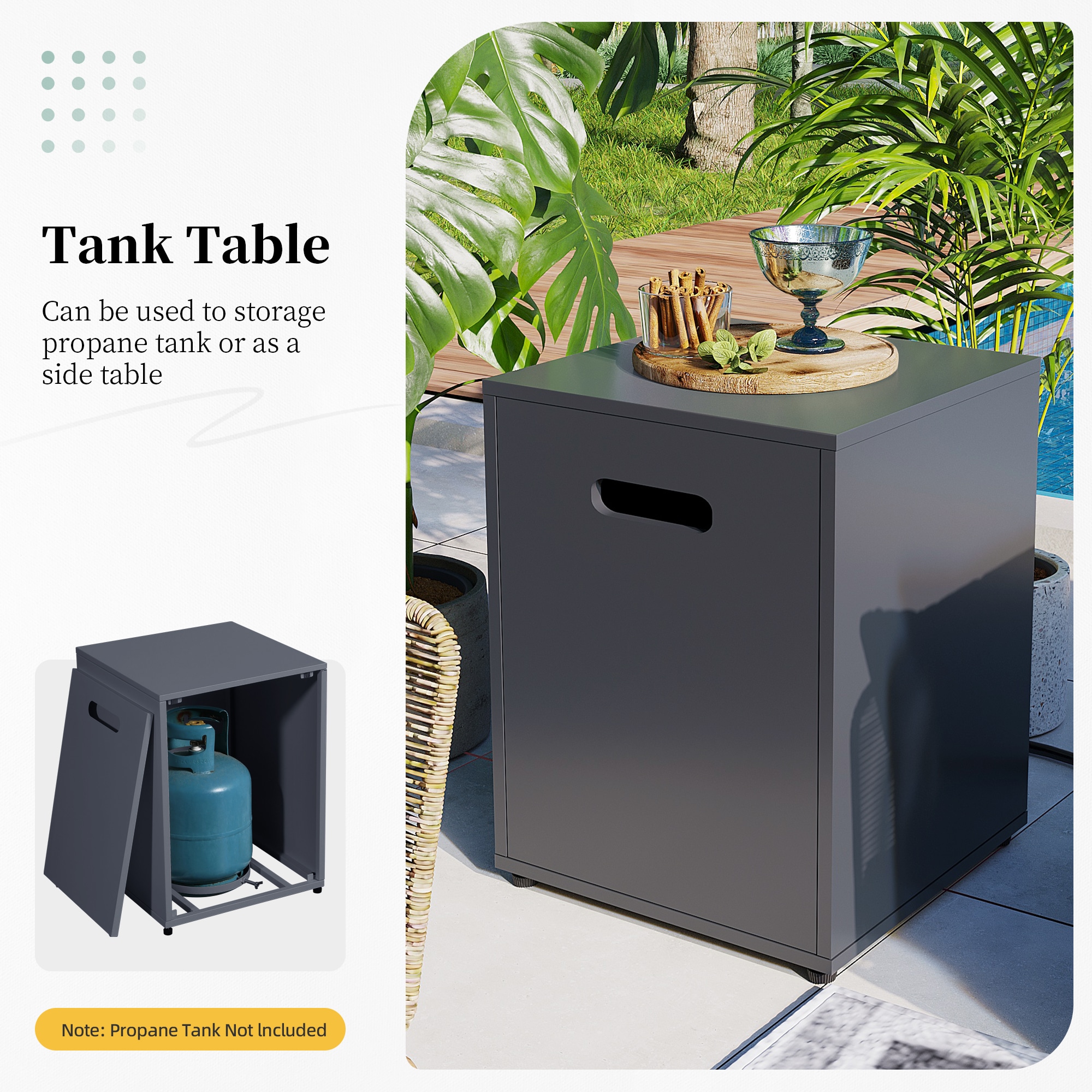 Patio Watcher 56TP-GREY-DK-KDWST Outdoor-Gas-Firepits - View #10