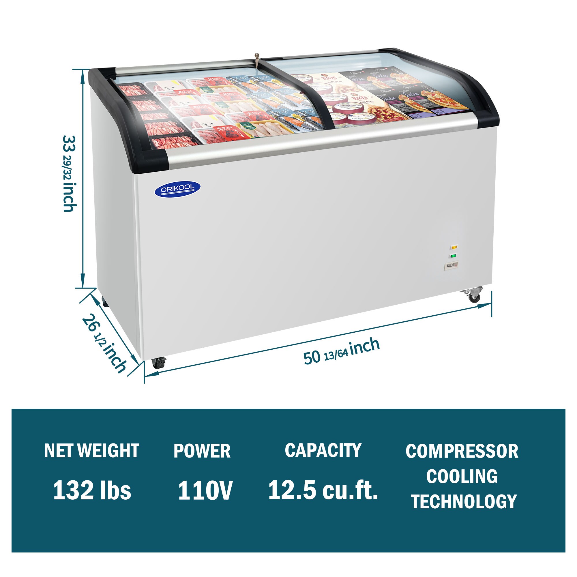 Xspracer ML-CF133 Commercial-Freezers - View #10