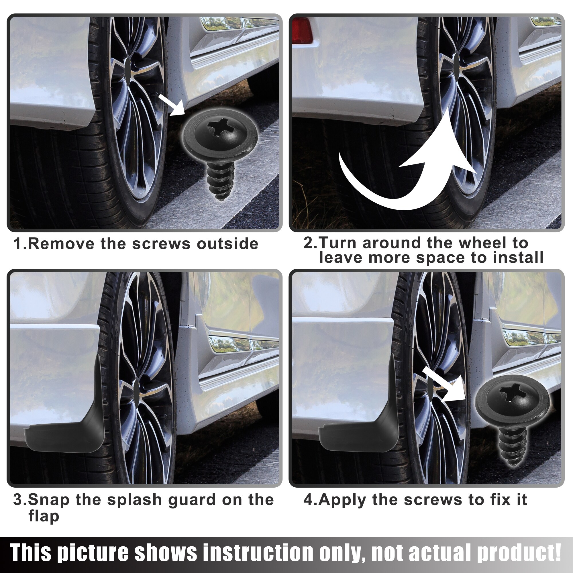 Unique Bargains S25122900UX0258 Fender-Fender-Accessories - View #4