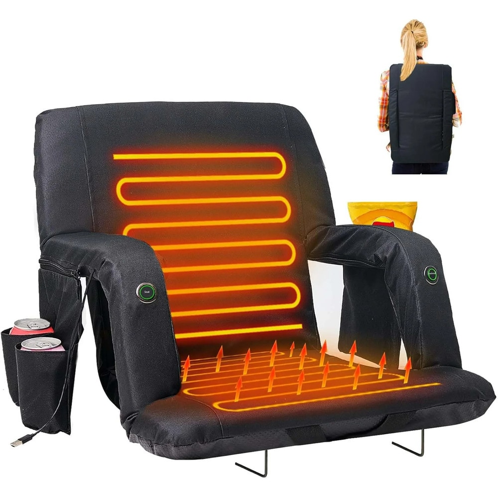 Esazn KTY-HM-S-LYU 21 x 15.7 Polyester Bleacher seat