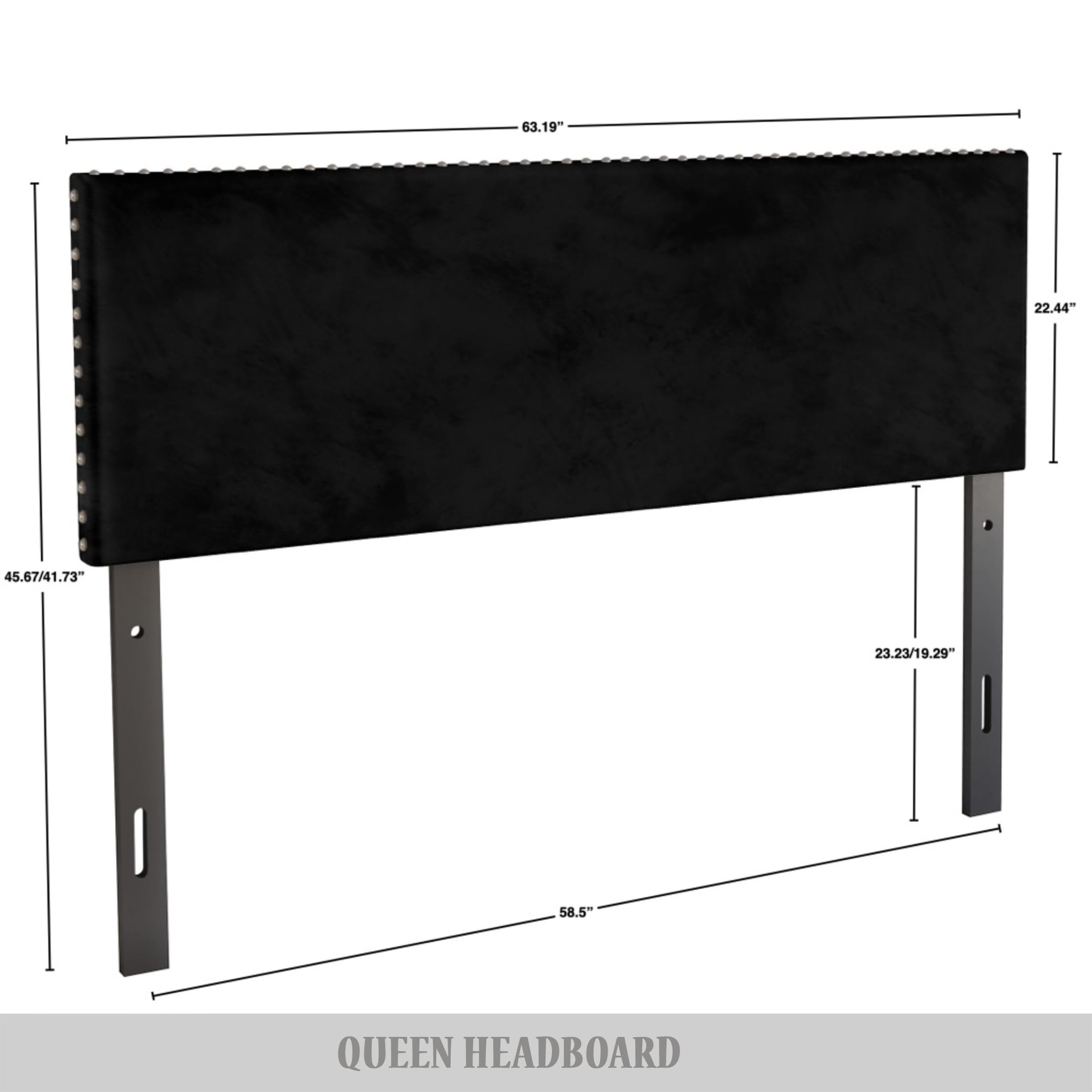 CasePiece C8376FUHB-BK-VV Upholstered-Headboards - View #6