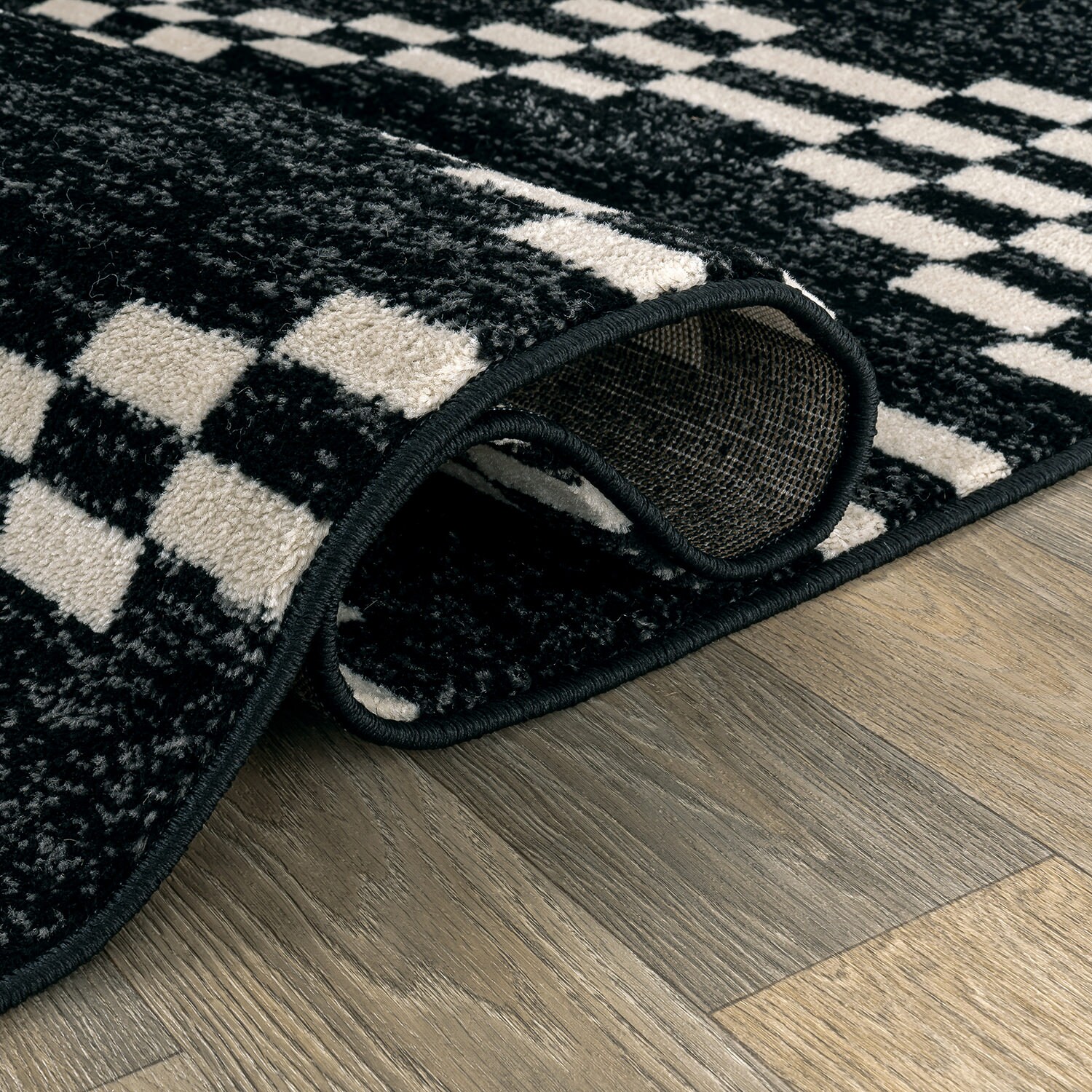 World Rug Gallery WR92BLACK4X6 rugs - View #4