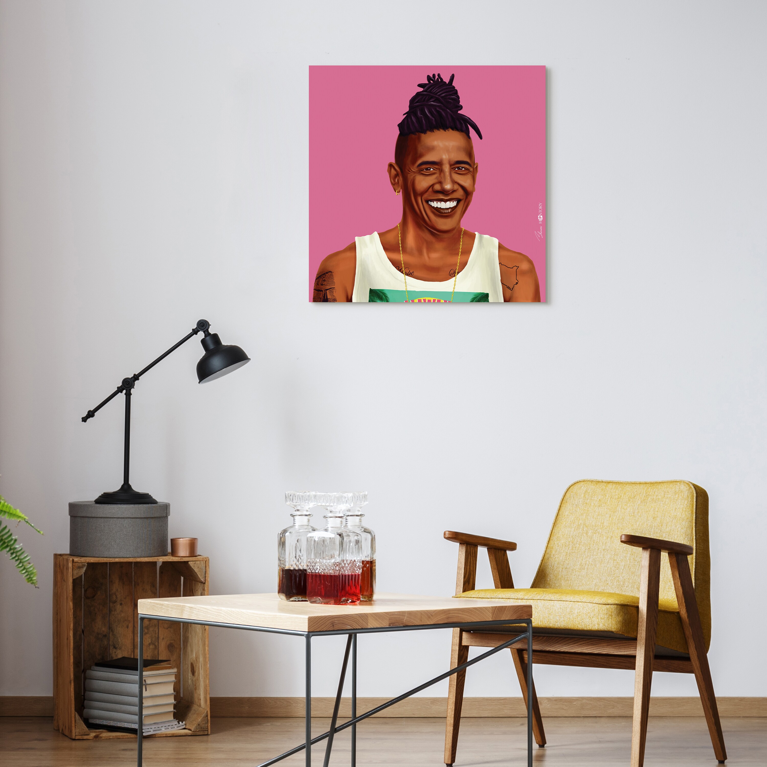 Empire Art Direct TMP-HIP22-2424 Wall-Art - View #4