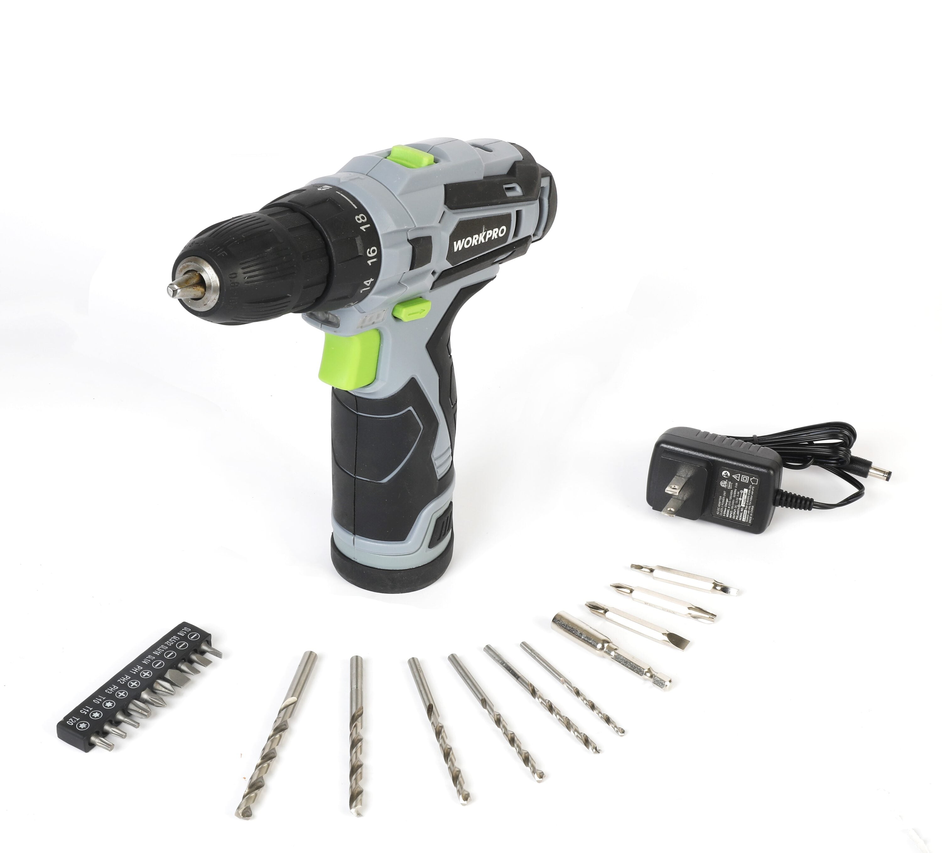 WORKPRO W241102 12-volt Power Tool Combo Kit with Hard Case ( Charger Included )