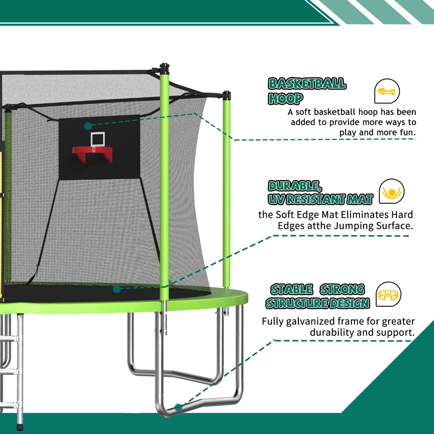 SunJet OMEPE0BCWC00 trampolines - View #7