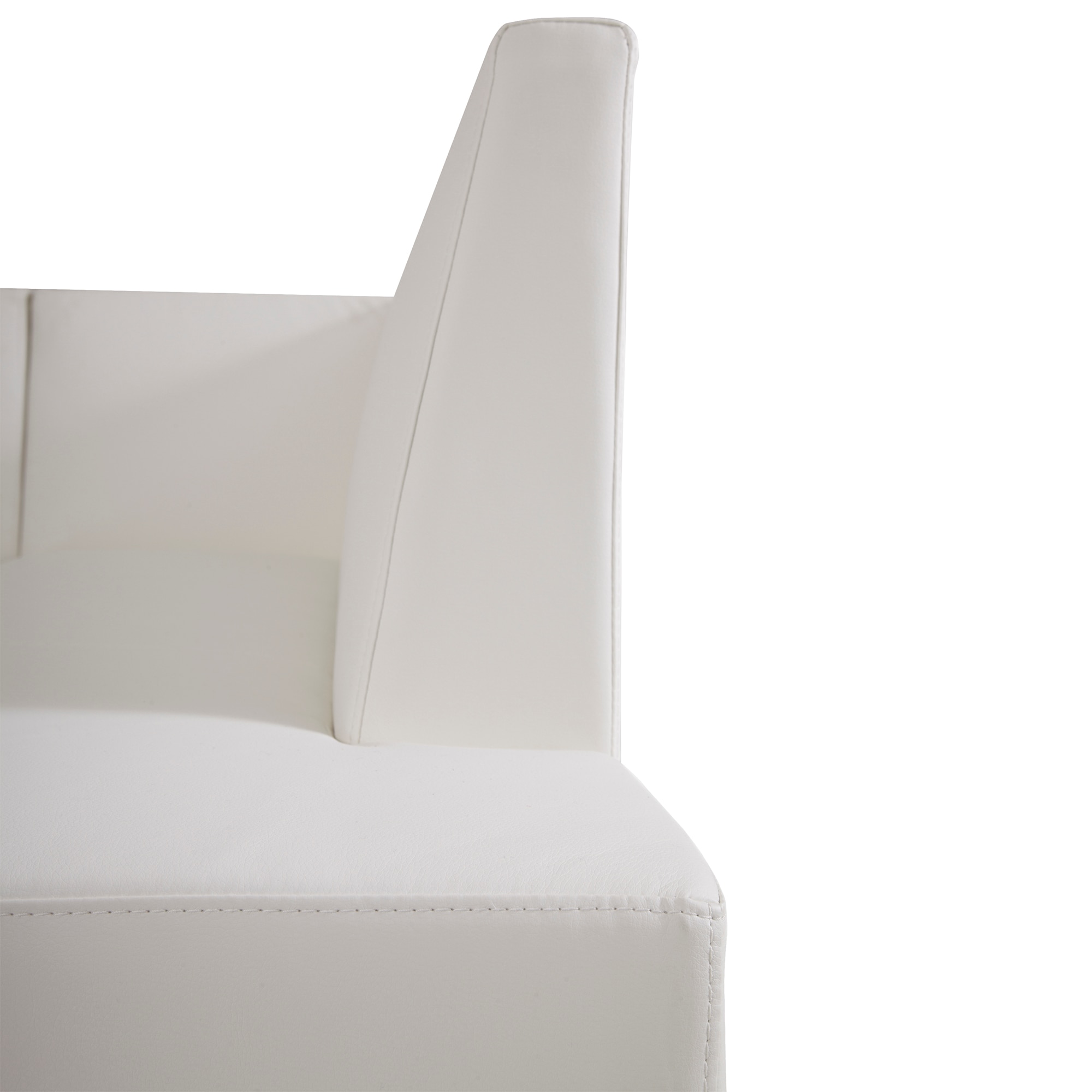 Armen Living LCAMCOWHSF Sofas-Loveseats - View #3