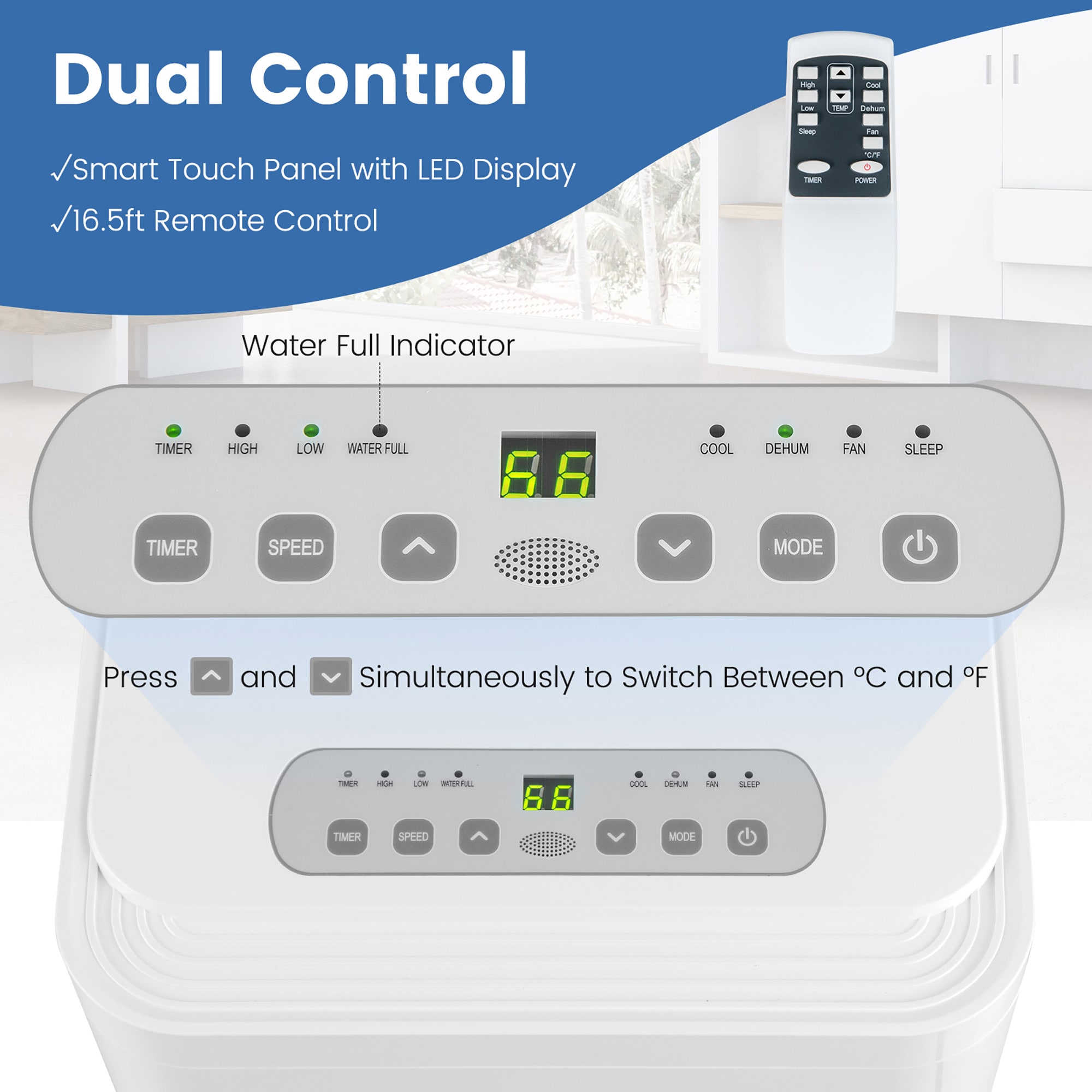 Costway LWS00211 Portable-Air-Conditioners - View #5