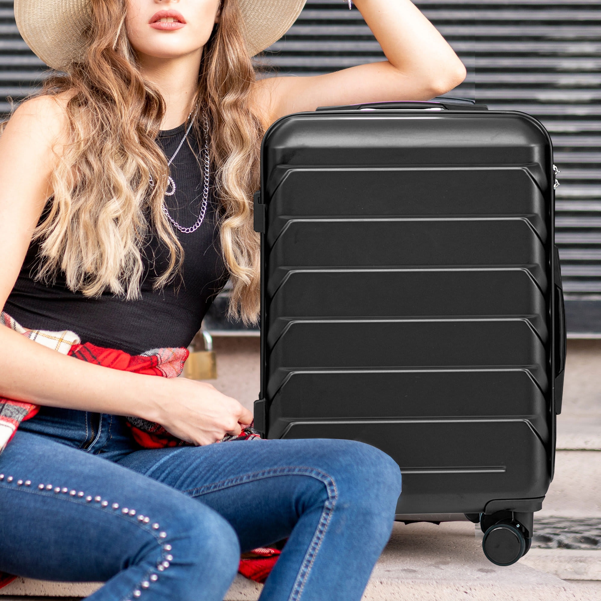 Aoibox LAB0207L21 Luggage-And-Luggage-Sets - View #8