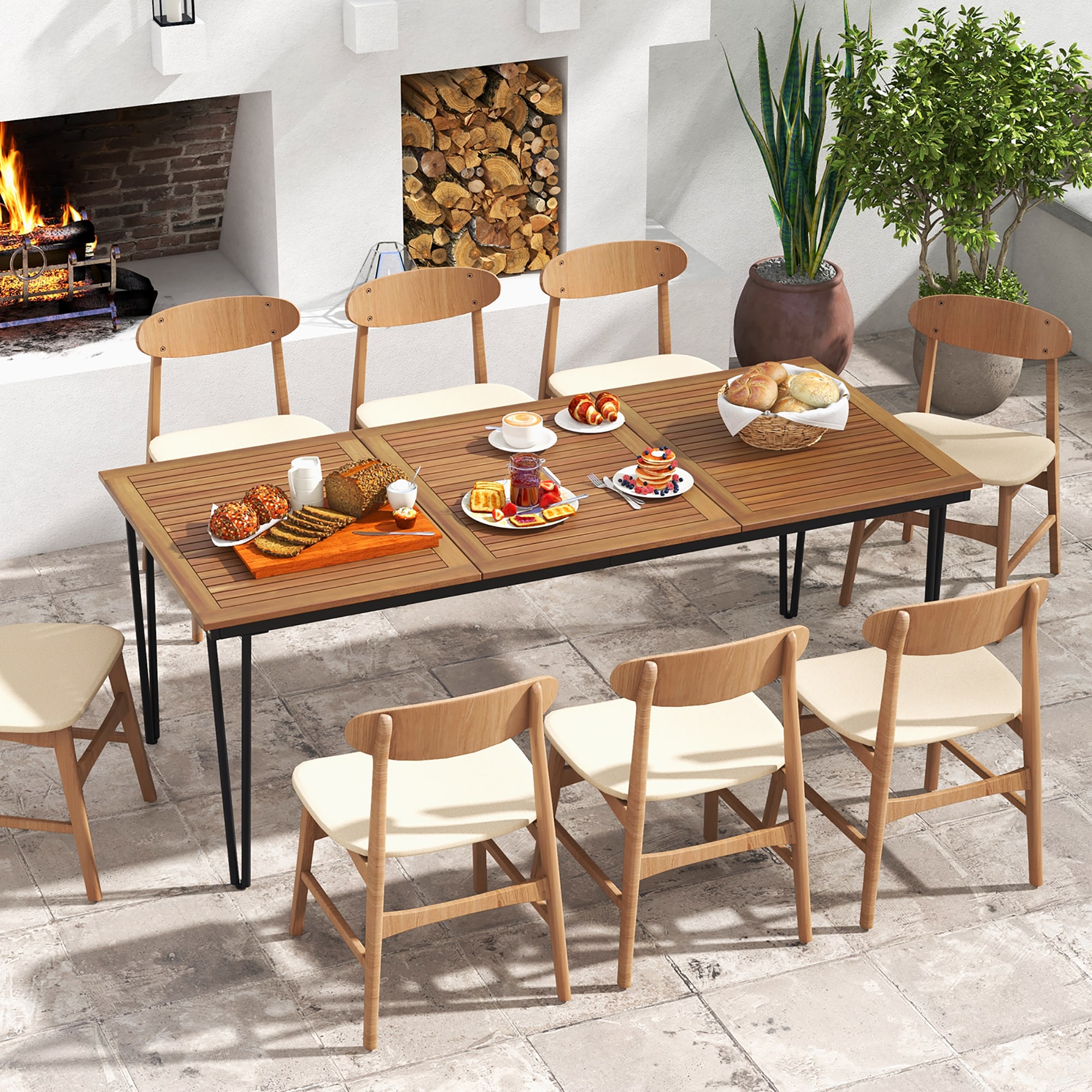 Costway LWS00070 Patio-Tables - View #8