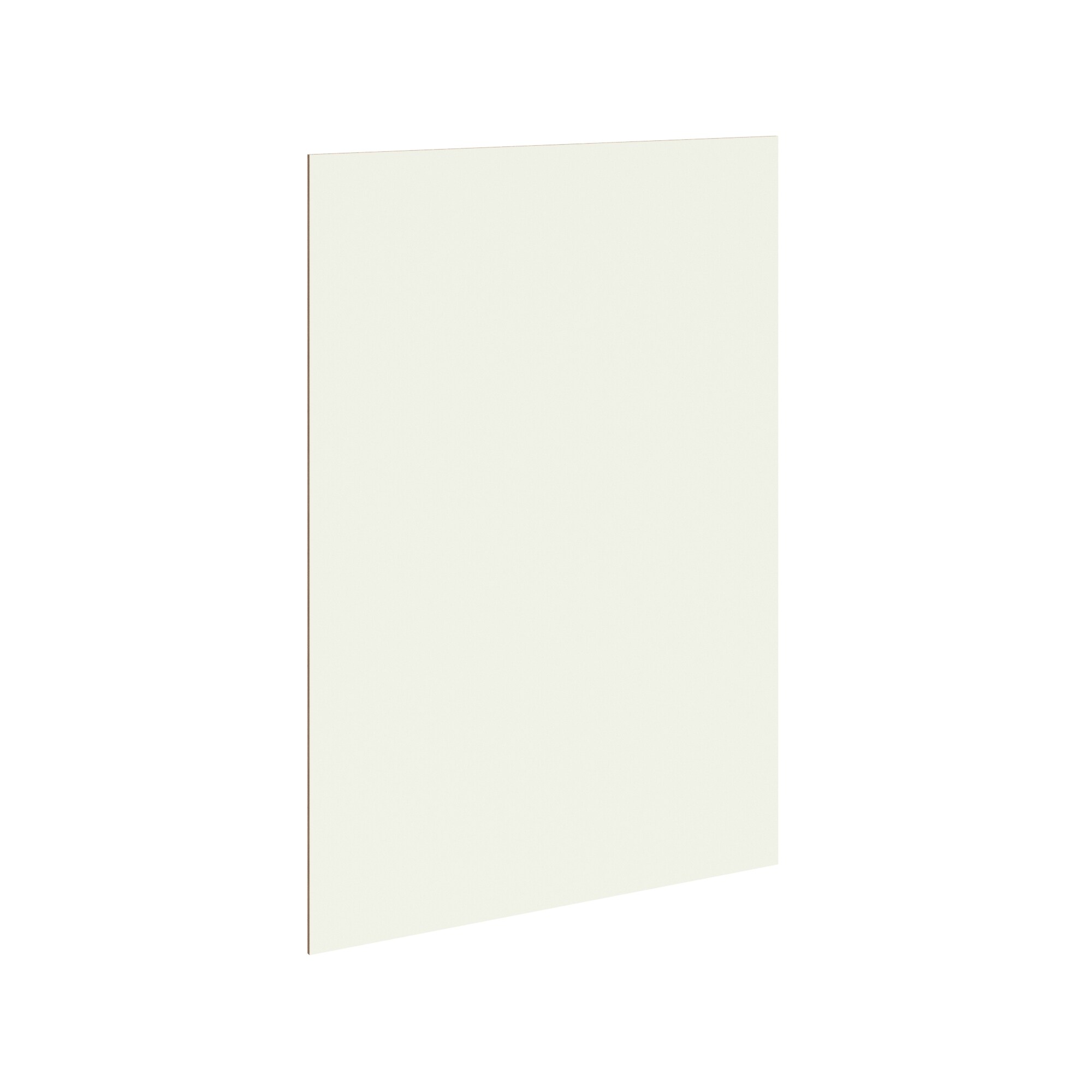 KraftMaid Momentum WSK2434G71 Deveron Cabinet End Panel 24-in W x 34-in H x 0.1875-in D Dove White Painted (Base Cabinet End Panel)