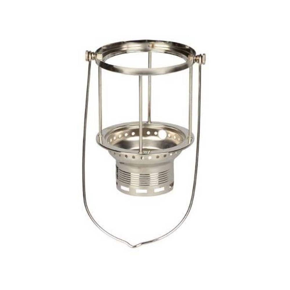 Lehman's Petromax Carrying Frame for HK500/HK350 Pressurized Lantern for Home - Camp or Emergency - Pressure Lamp Accessory - Chrome #121-500C
