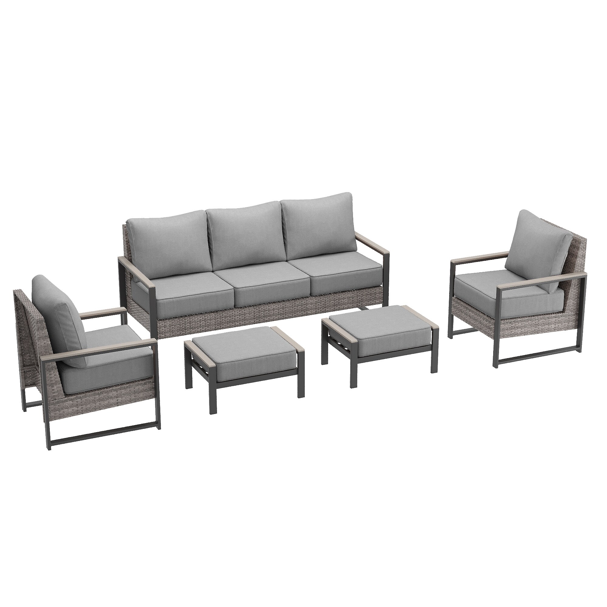 ACEGOSES LW-148HGY Patio-Conversation-Sets - View #2