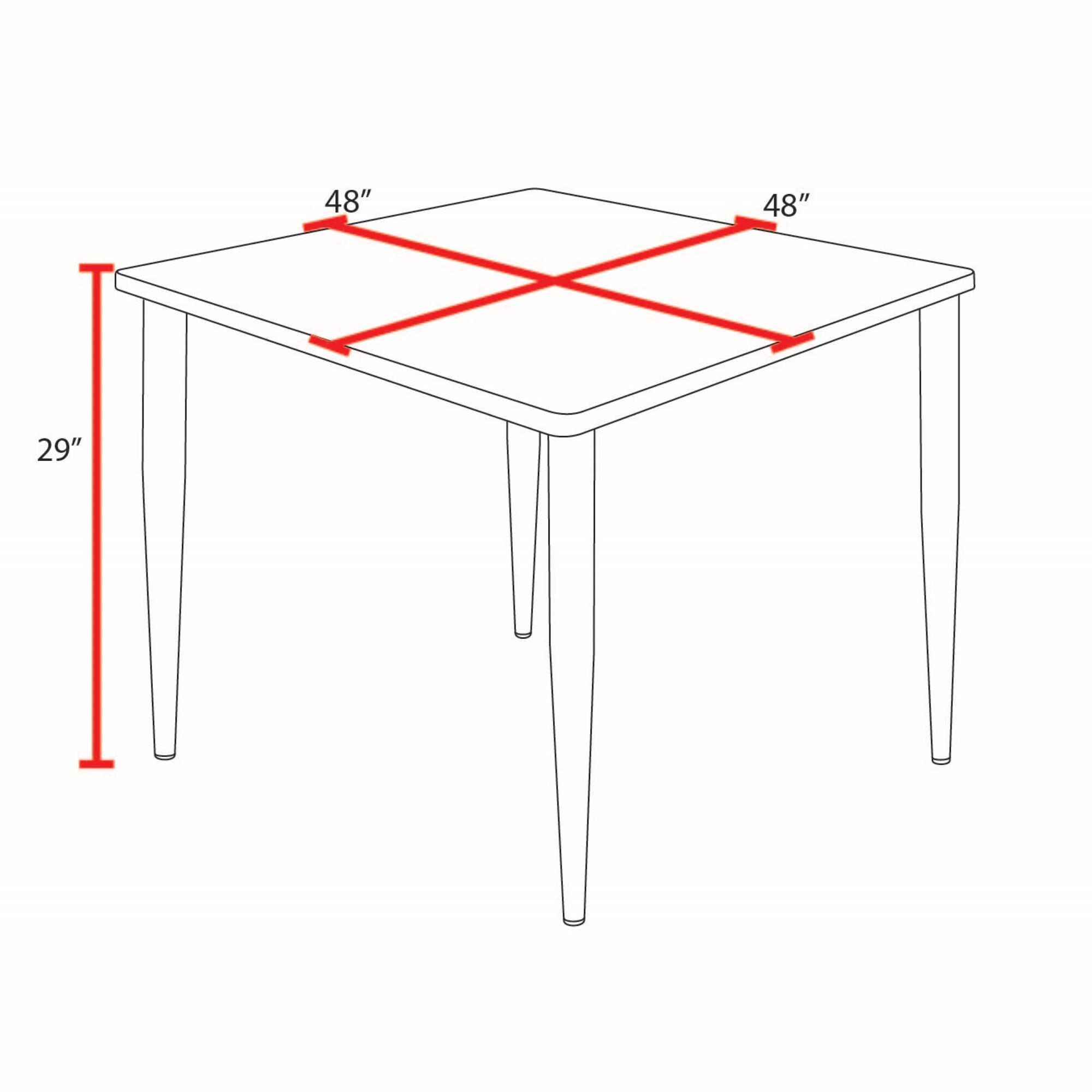 Regency TPL4848GYBK47GY Dining-Sets - View #3