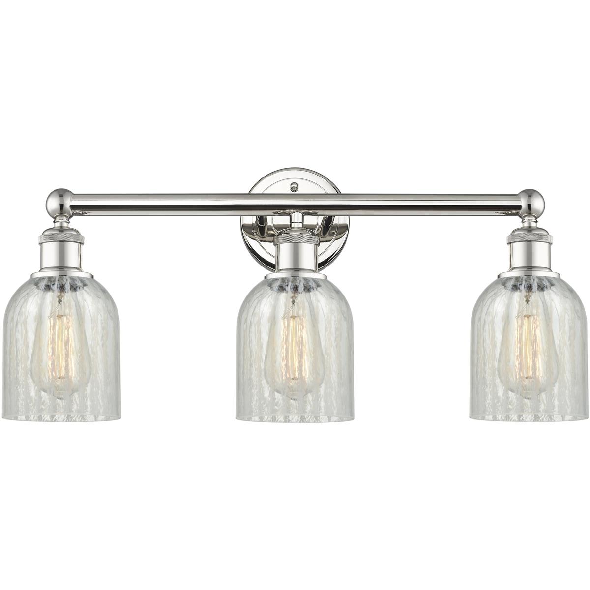 Innovations Lighting - 616-3W-PN-G2511 Caledonia Bathroom Vanity Light Polished Nickel