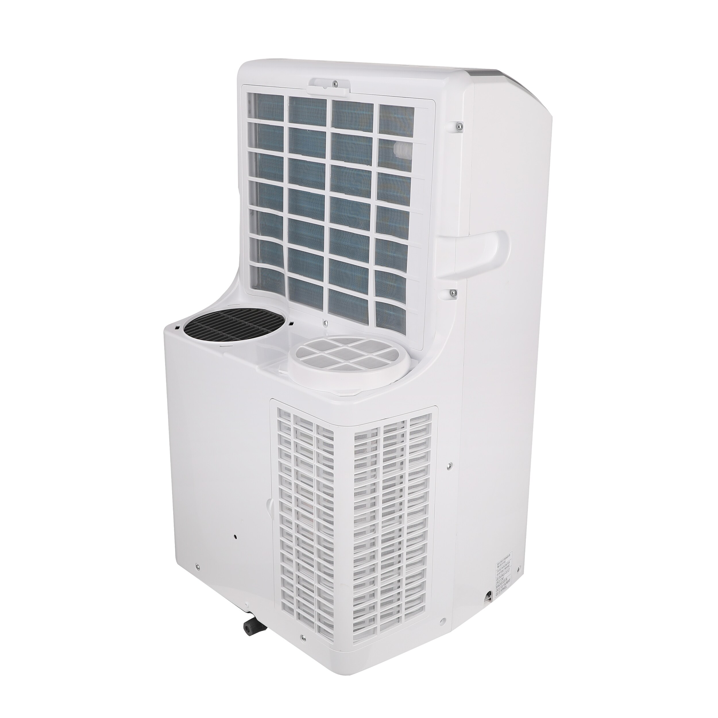 Hisense 100 Btu Doe Btu Ashrae 115 Volt White Portable Air Conditioner Wi Fi Compatibility In The Portable Air Conditioners Department At Lowes Com