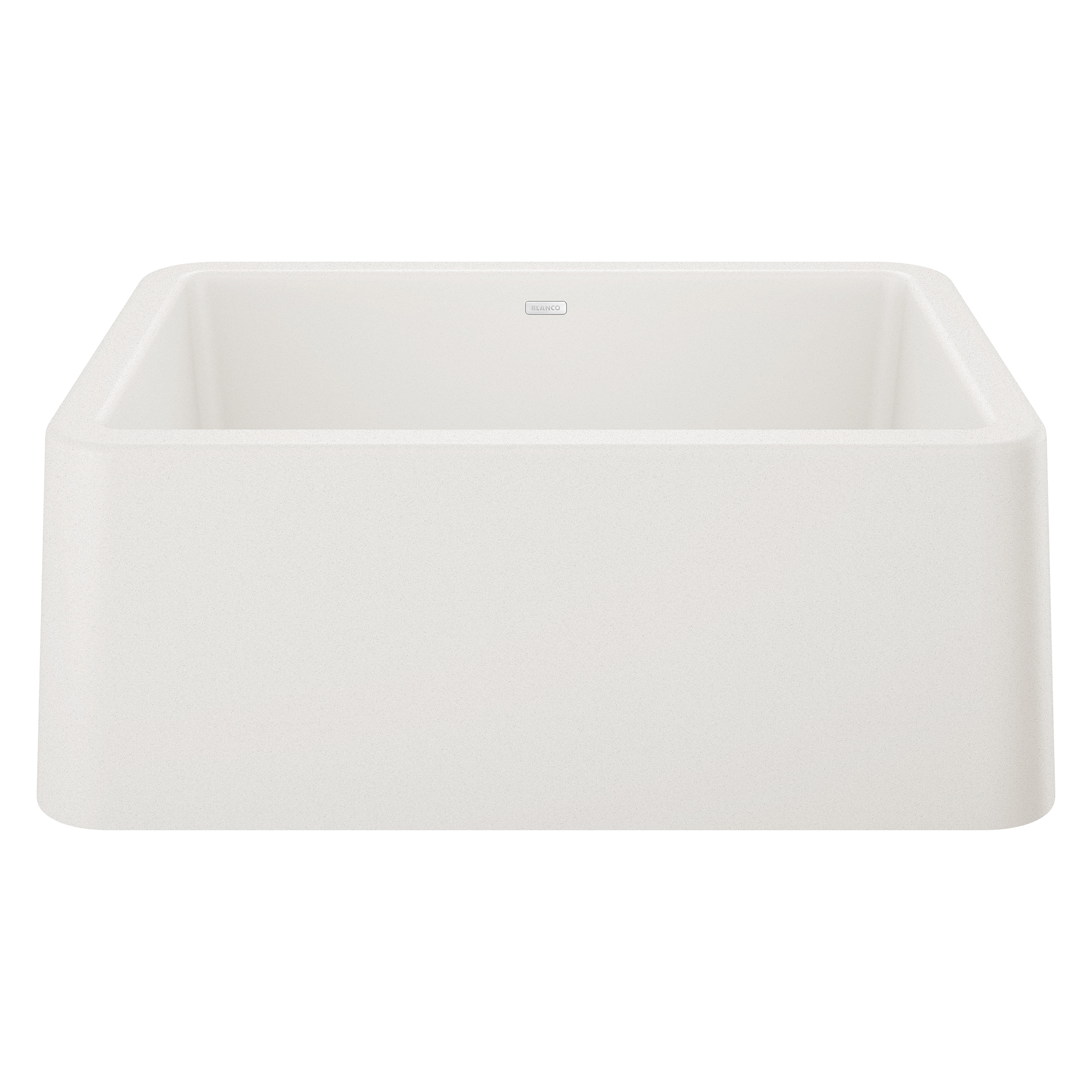BLANCO 402313 Ikon Silgranit Farmhouse apron front 27-in x 19-in Granite Single bowl Kitchen Sink