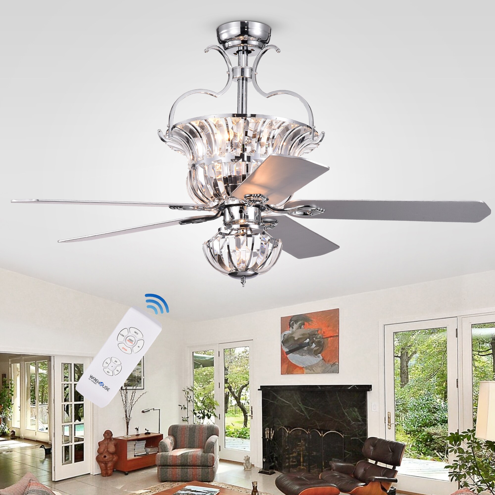 Home Accessories Inc CFL-8154REMO/CCH Ceiling-Fans - View #5