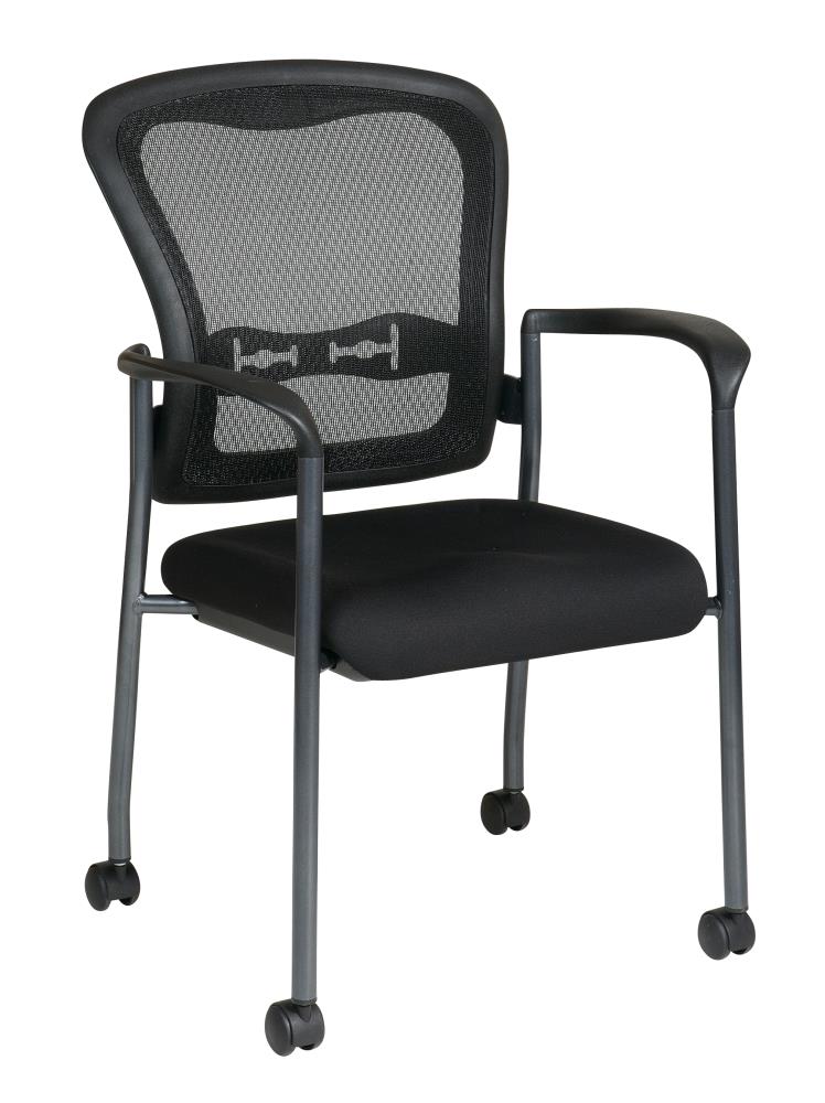 Blue Task Chair with Adjustable Lumbar Support 25.25 x 25.5 x 41.5 :  99667T-____ - Pro Line II by Office Star Products