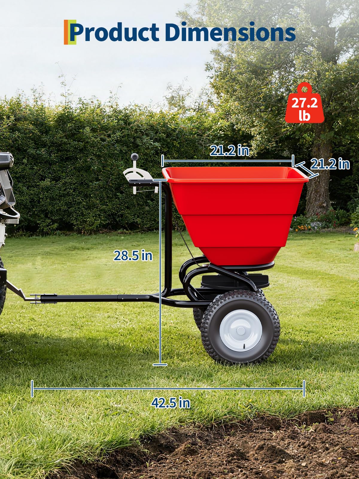 GarveeLife CLJ-WNH3C2UBK59Z46 Push-Spreaders - View #6