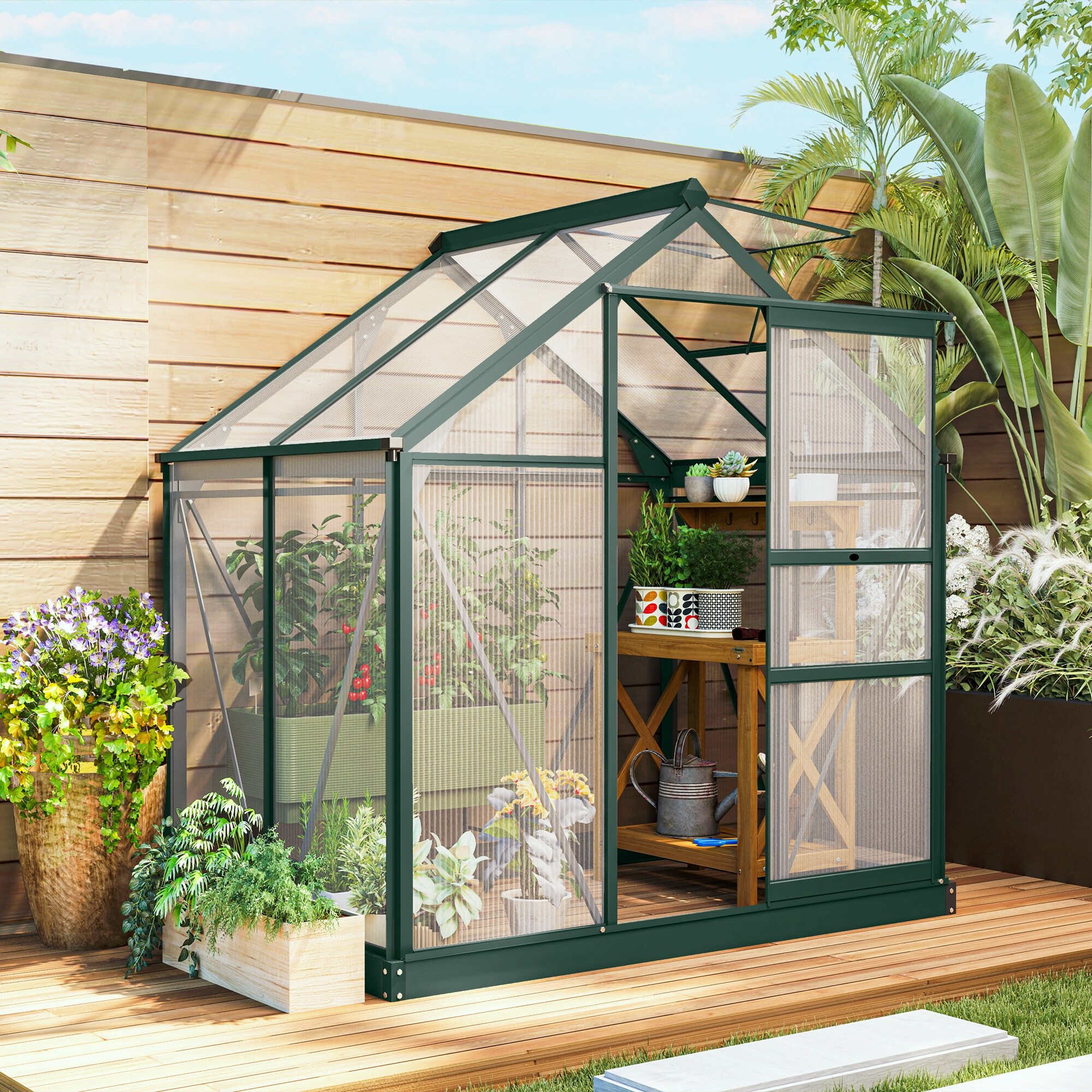 Outsunny 845-057 greenhouses - View #8