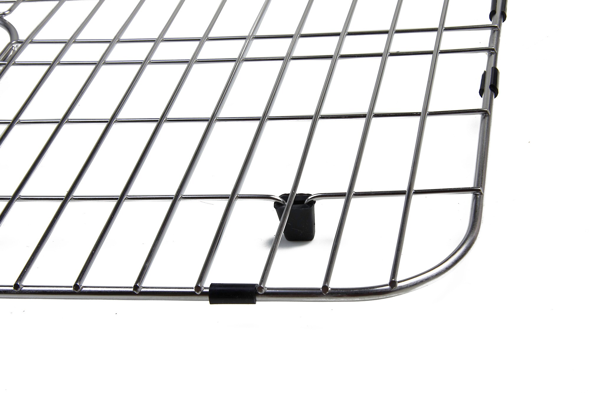 Solid Stainless Steel Kitchen Sink Grid with Plastic Feet