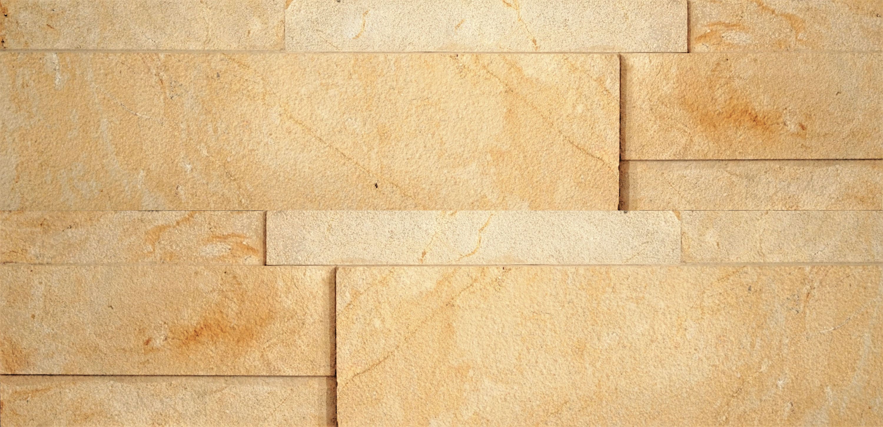 Natural Stone Veneer R58-SMP-PQBH-SB 3-in x 3-in Parquet Bushhammer-Sample-SandBeige-3inx3in 0.1 Square feet Sand beige Stone veneer