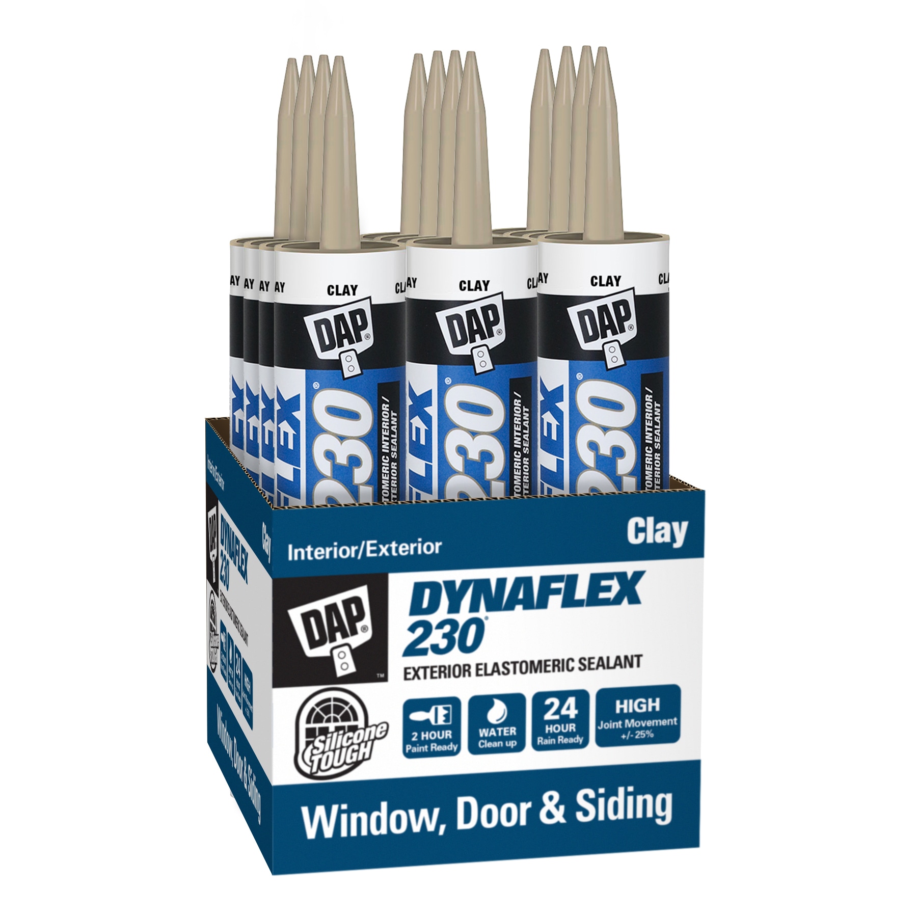 DAP DYNAFLEX 230 12-Pack 10.1-oz Window and Door Clay