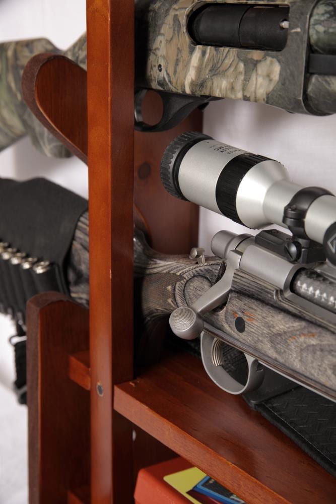 Gun Hanger Wall Mount Rack Rifle Sniper Storage Shotgun Set New Stainless Steel 