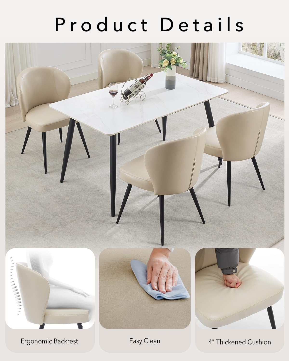 Qeetex PHK-33ADABHJ-HNN Dining-Tables - View #6