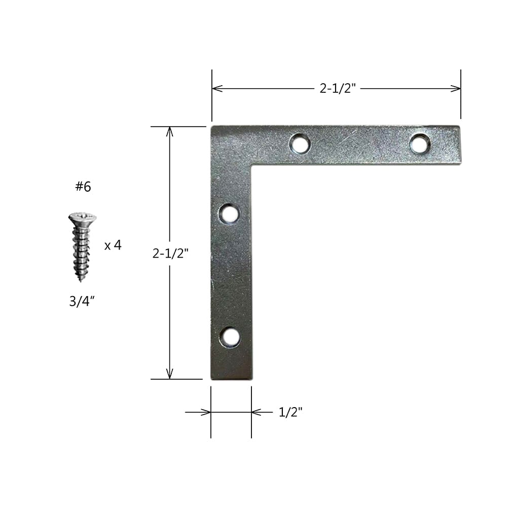RELIABILT 22513ZCXLG Mending-Plates-Brackets-Braces - View #3