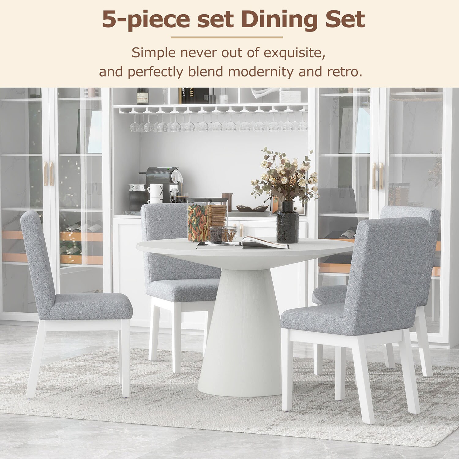 SINOFURN SYA010266WT Dining-Sets - View #12