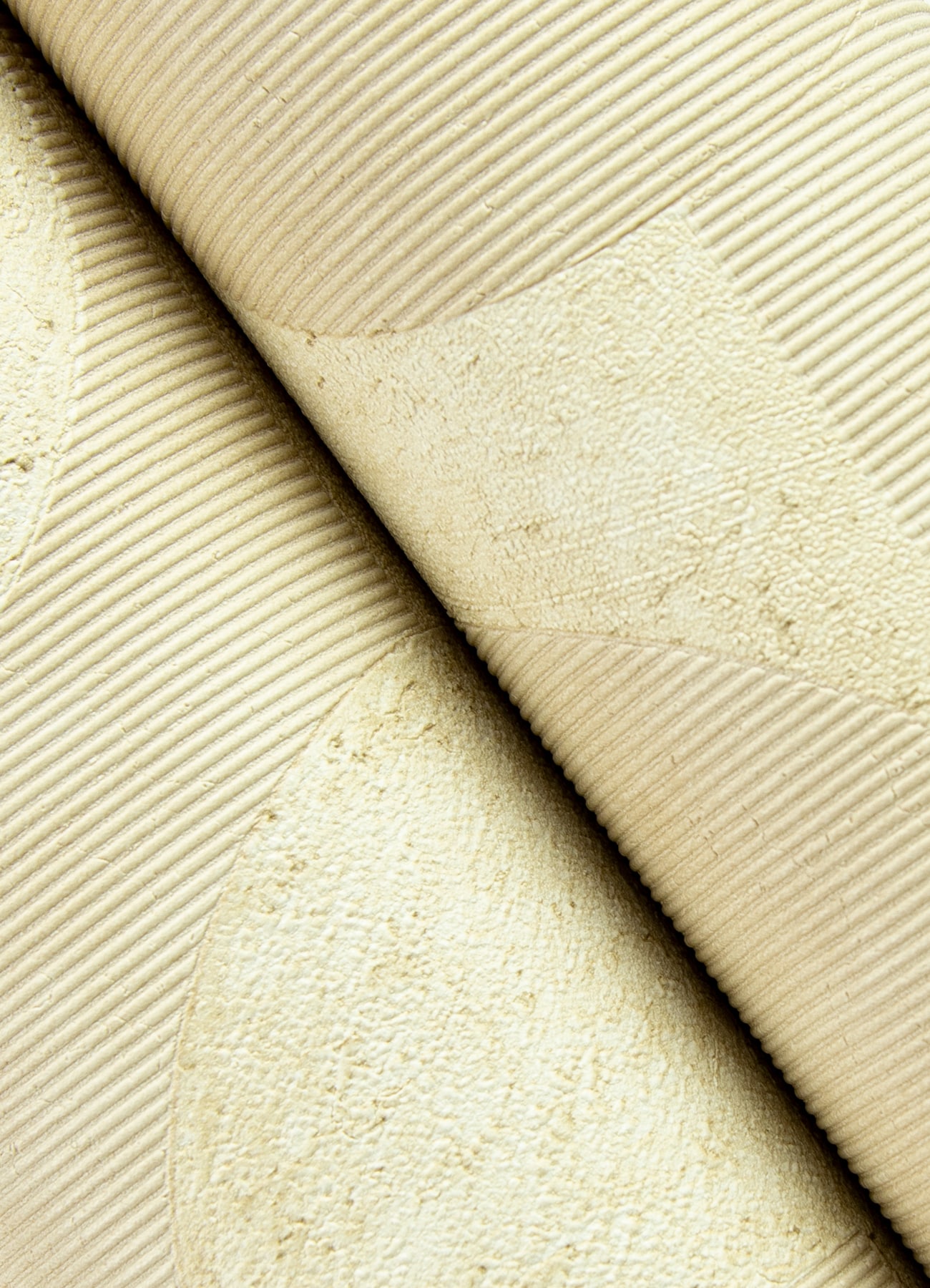 Light Brown Geometric Circles and Rectangles Non-Woven Wallpaper