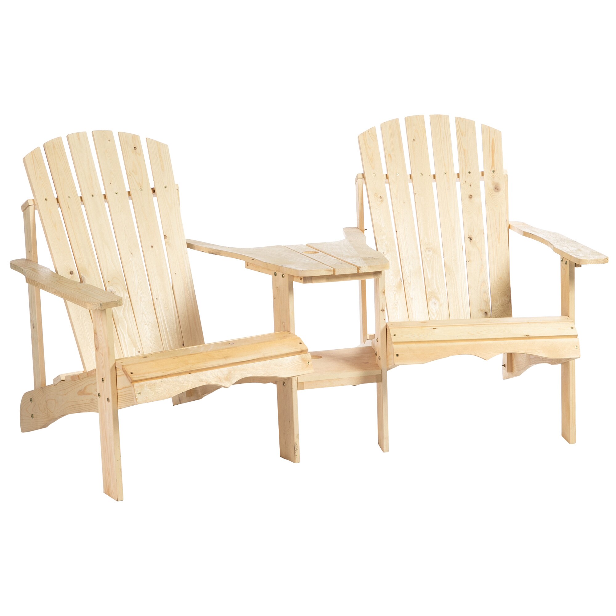 Forclover HYFE-70605WH Patio Conversation-Set Patio Conversation Set