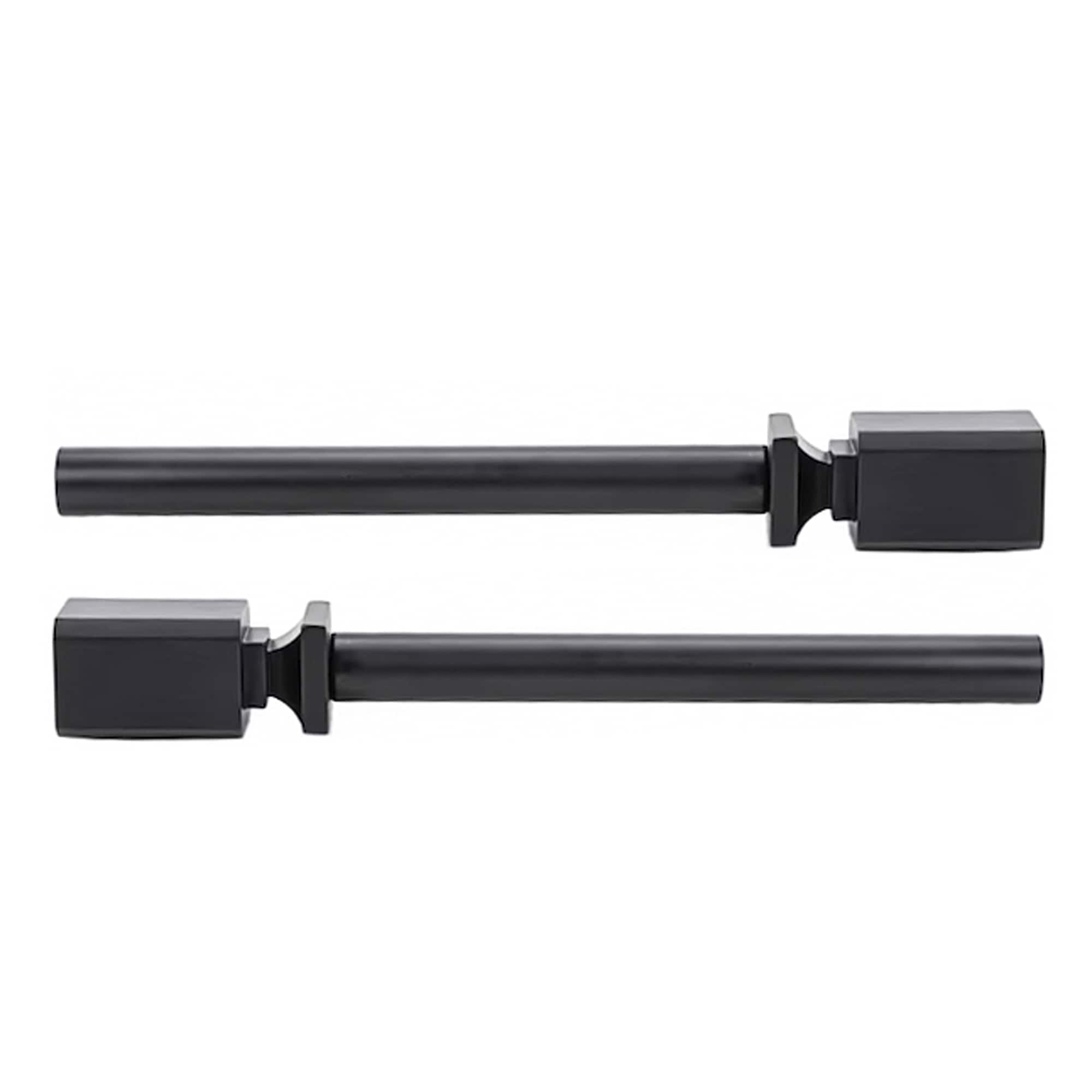 LEE'S SINGLE ROD RACK SET BRIGHT BLACK 