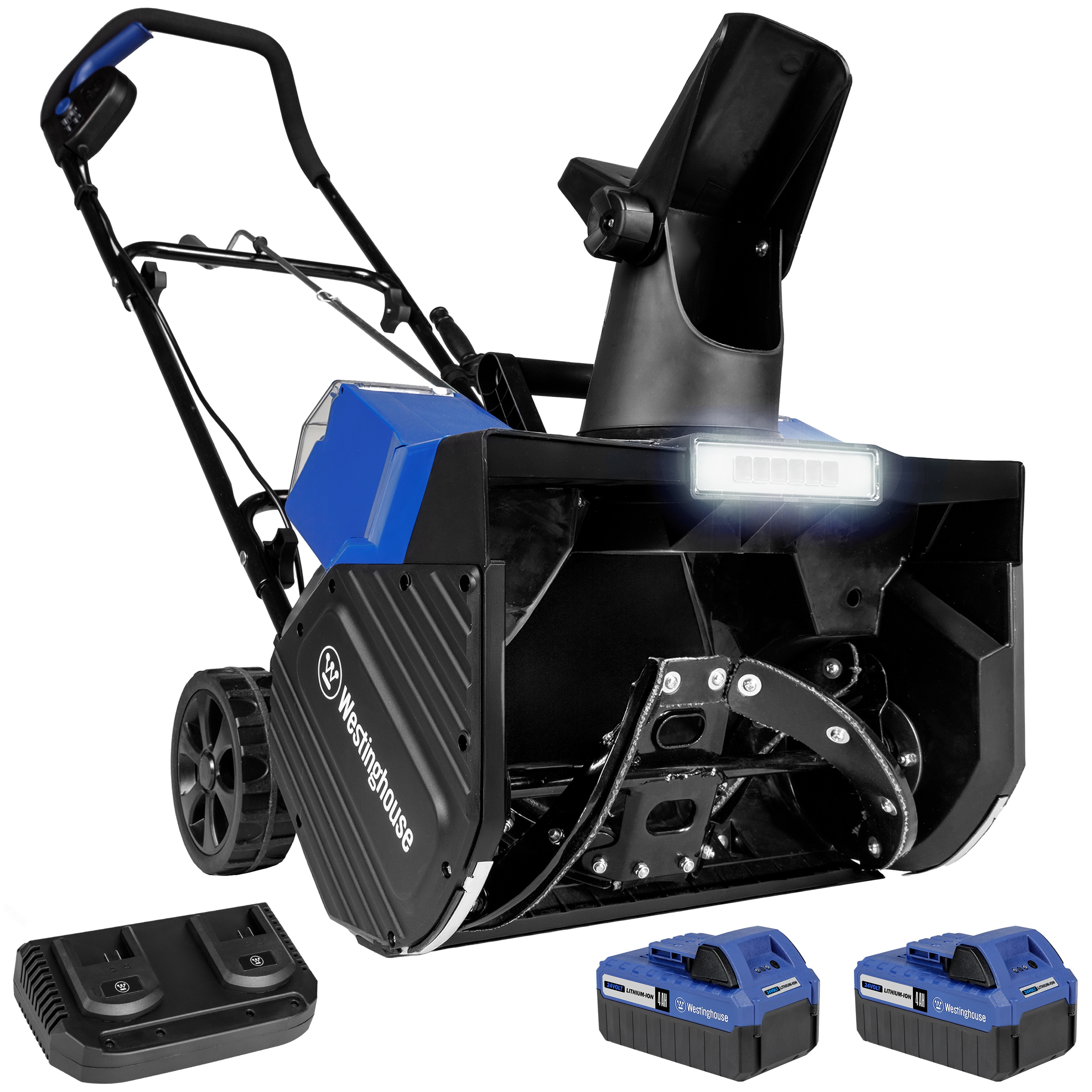 Westinghouse WSNOW18 48V Battery Powered 48-volt 18-Inches Single-stage Push Battery Snow blower 4 Ah (Battery Included) (Charger Included)
