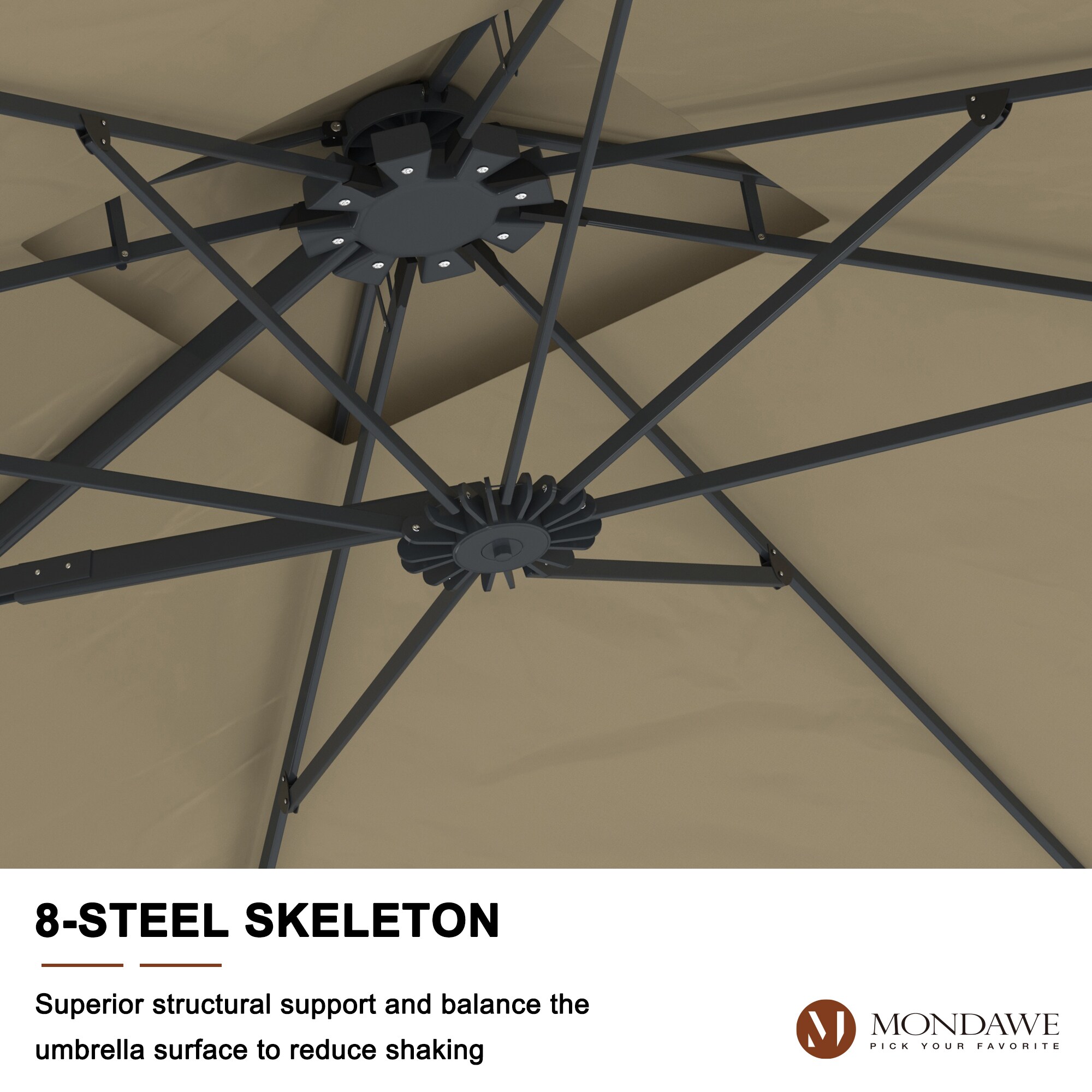 Mondawe MO-WG01TN-B Umbrellas-2 - View #7