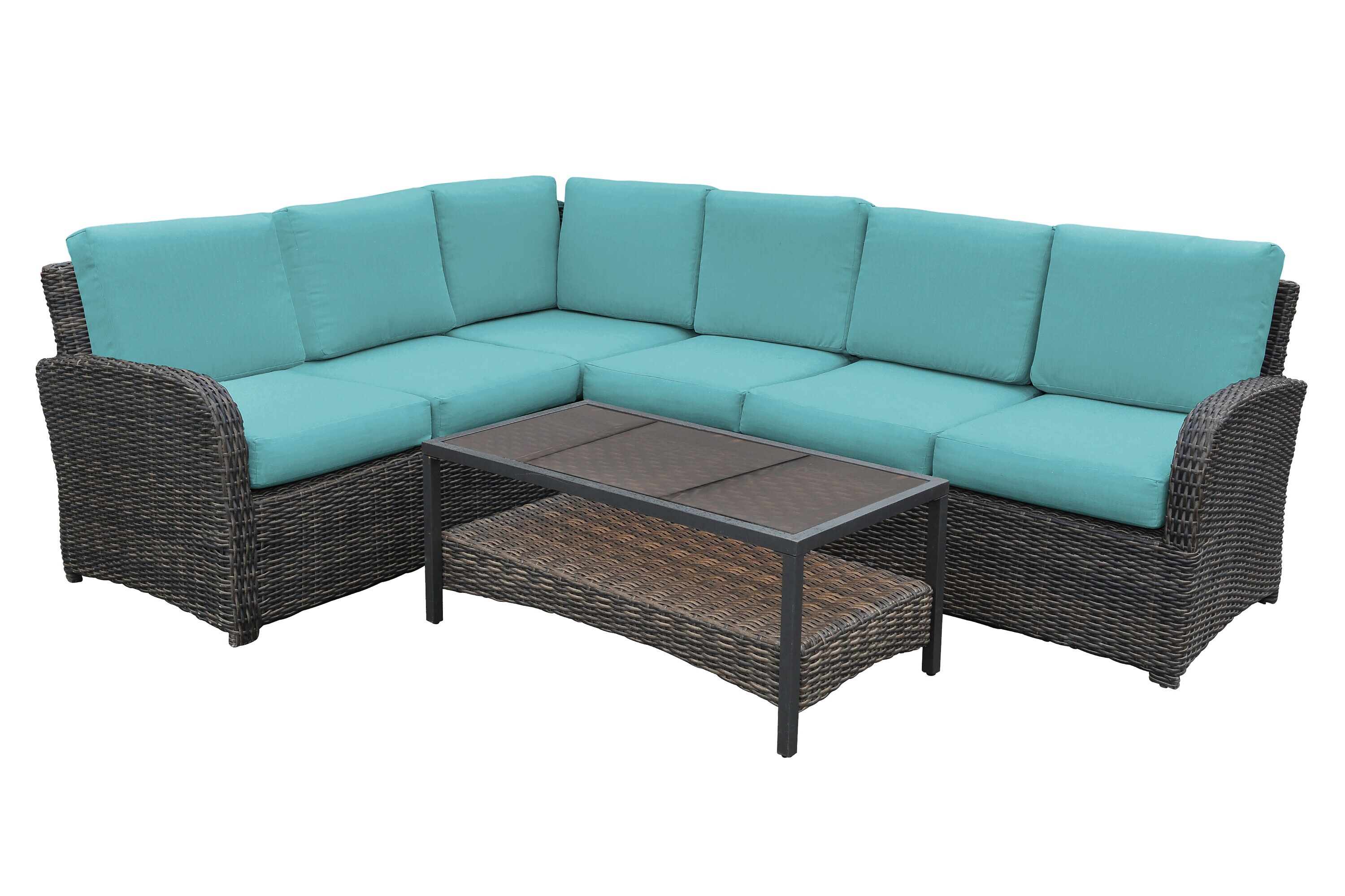 Leisure Made 779665-BLU Patio-Sofas-Daybeds - View #6