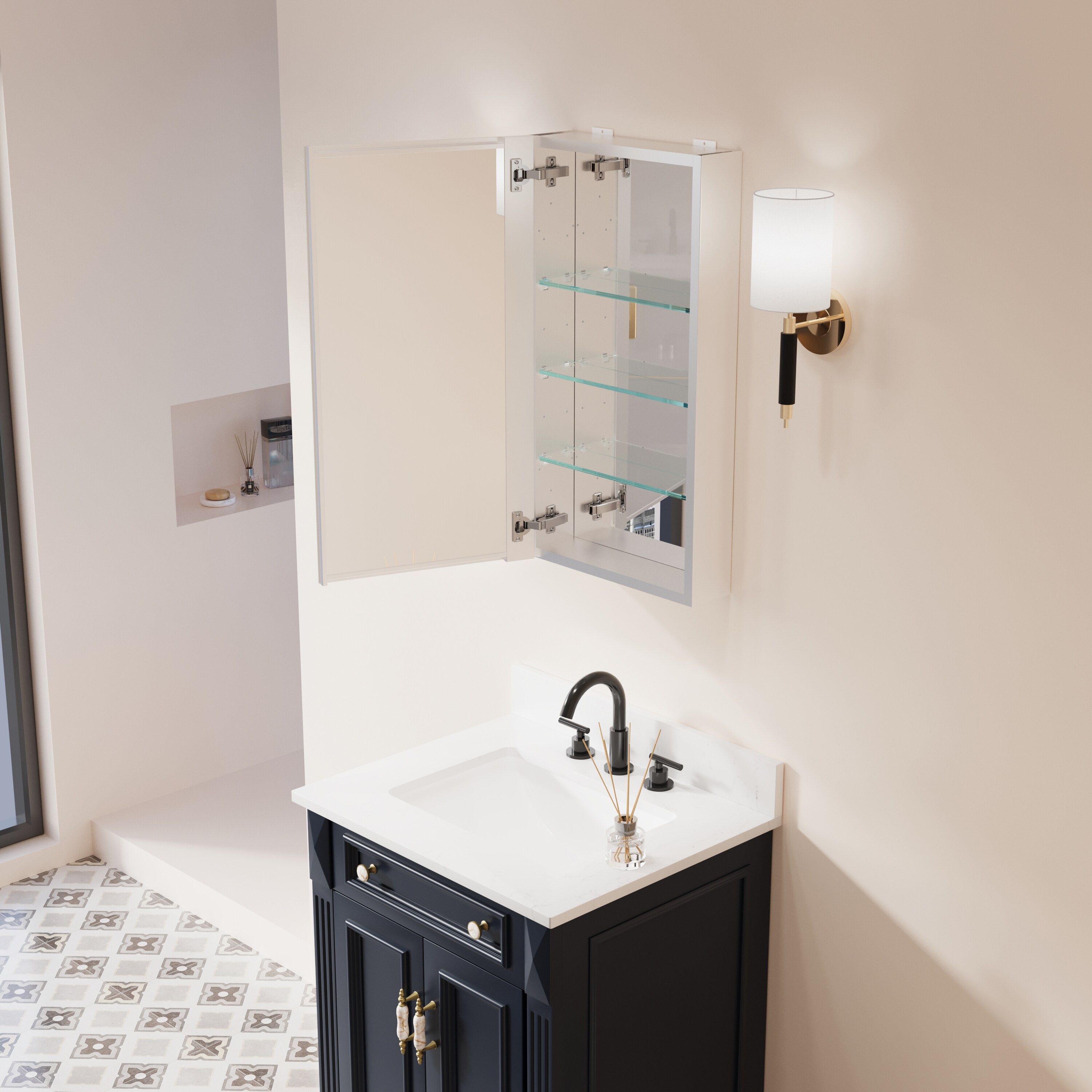 Forclover DASE-80223 Bathroom-Medicine-Cabinets - View #9